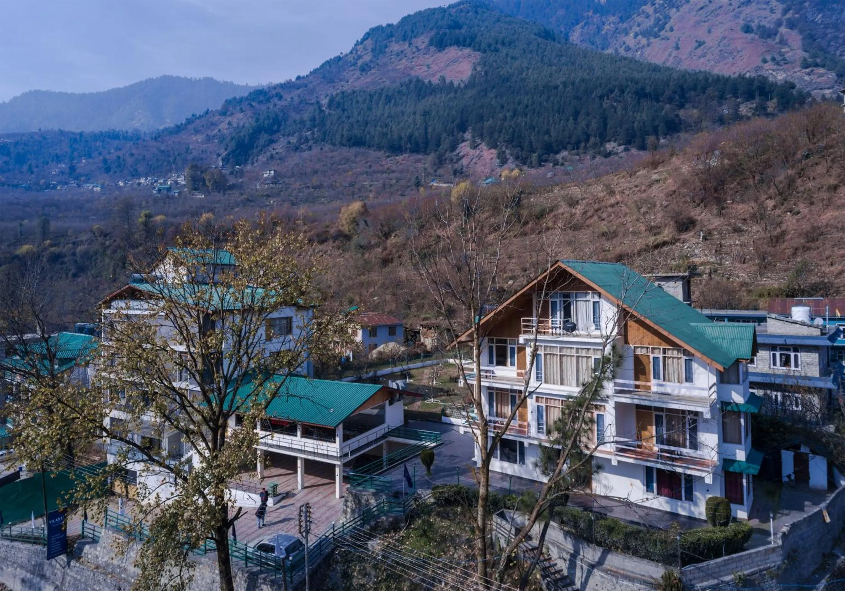 Property building in Vaayu Resorts And Spa