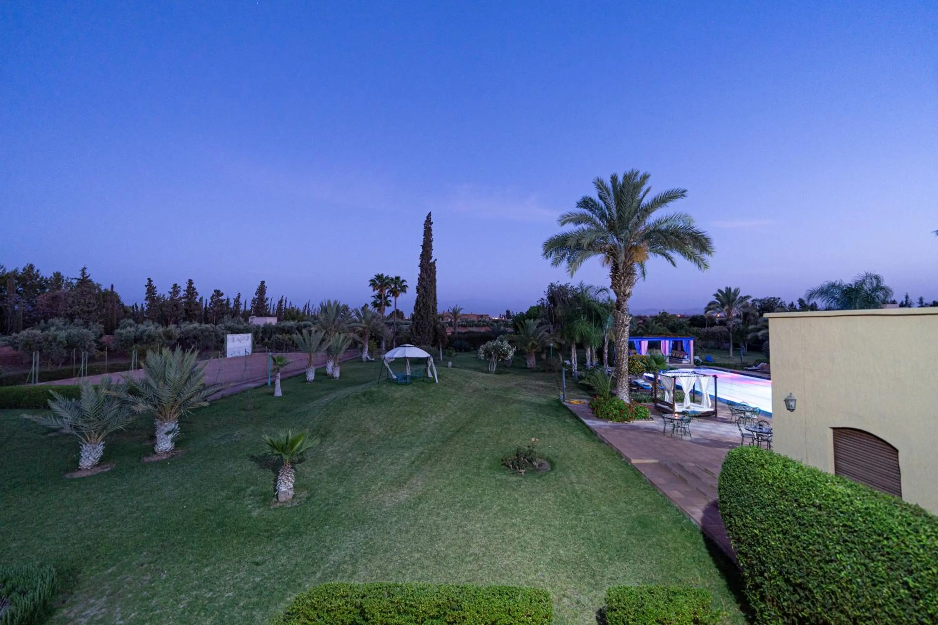 Garden in Palais les sources de l'atlas, Padel & spa