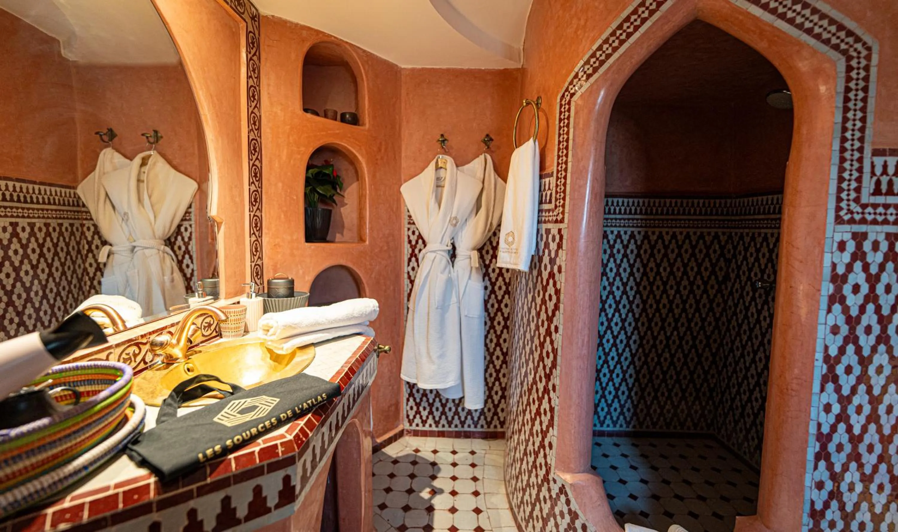 Bathroom in Palais les sources de l'atlas, Padel & spa