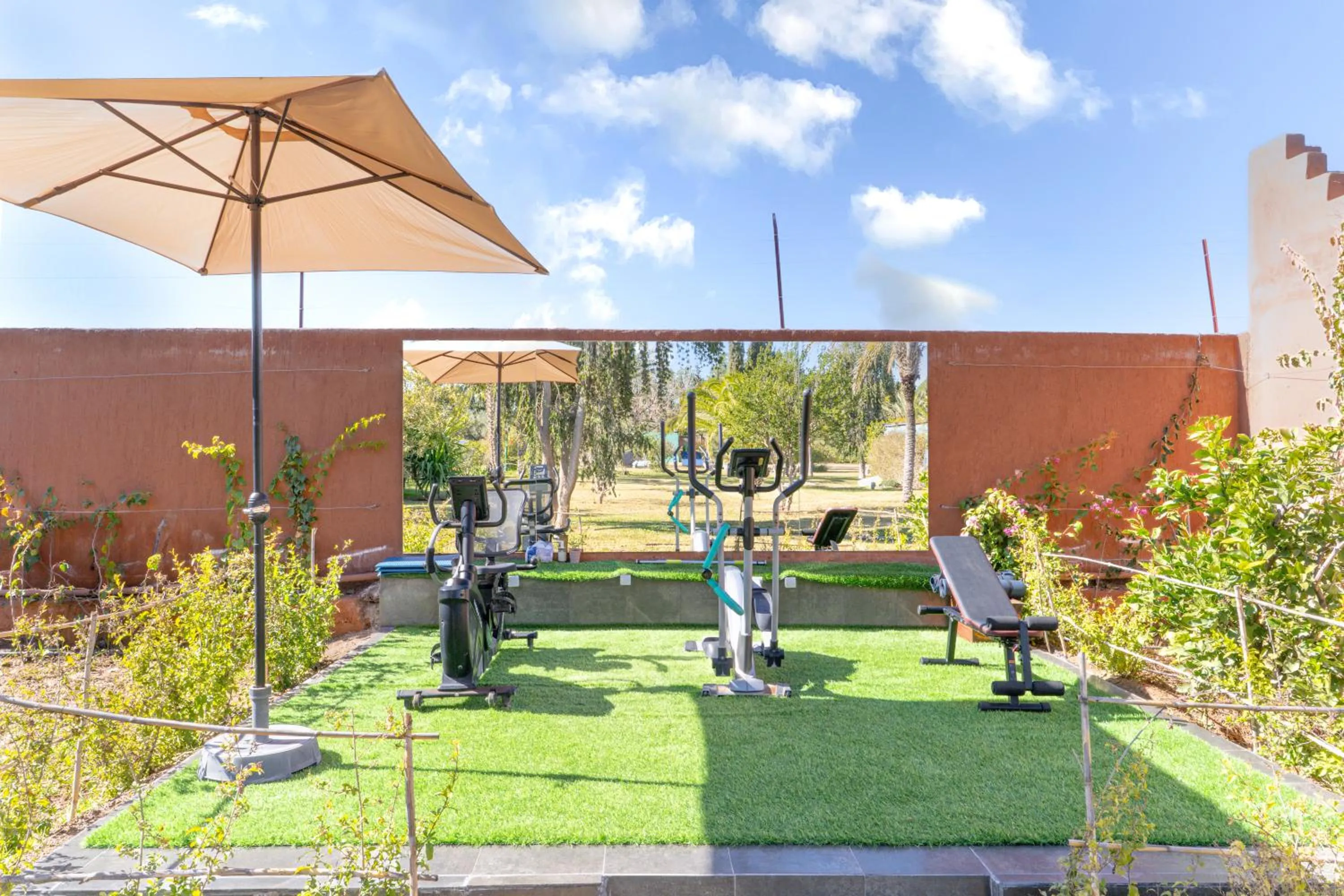 Fitness centre/facilities in Palais les sources de l'atlas, Padel & spa