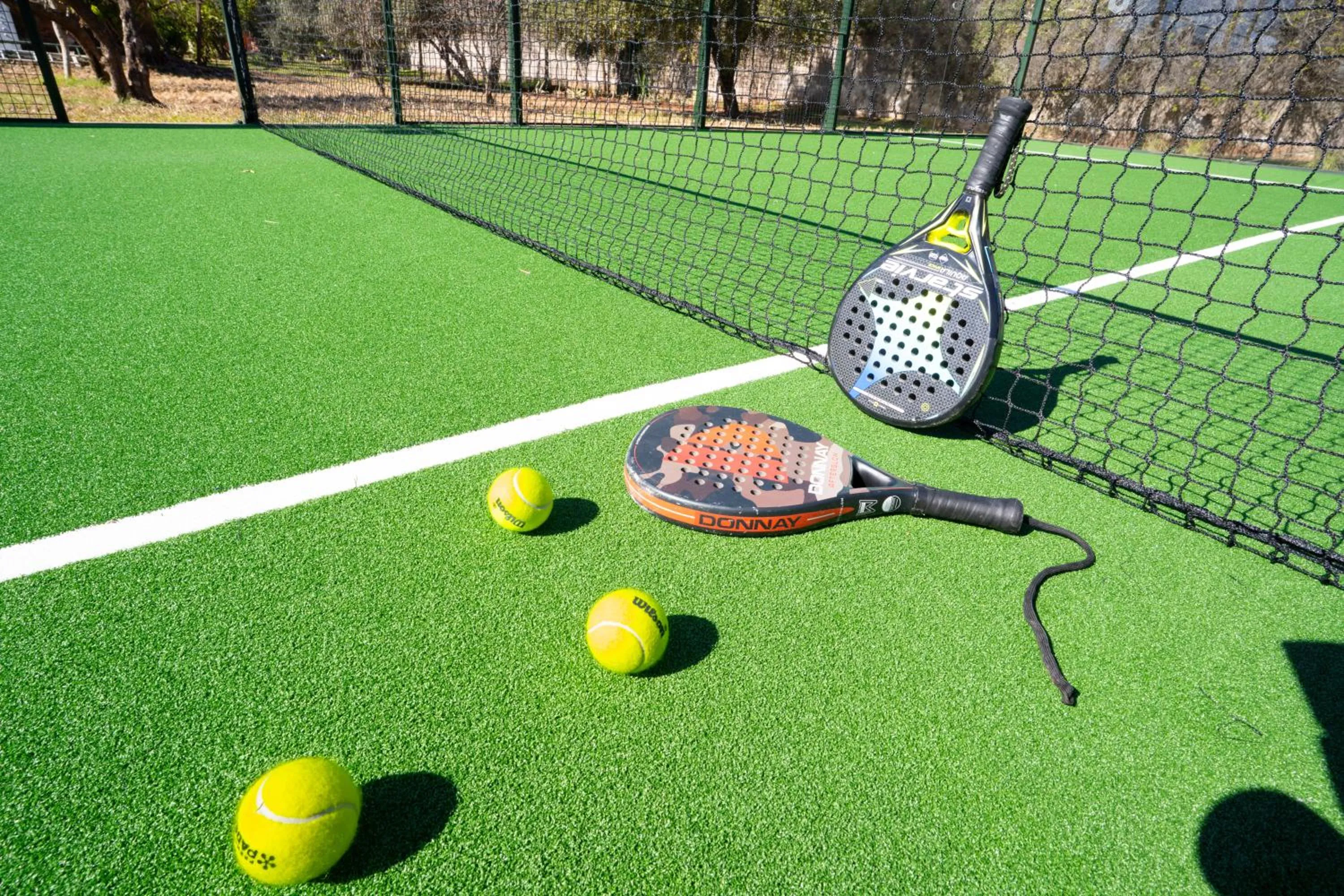 Tennis court in Palais les sources de l'atlas, Padel & spa