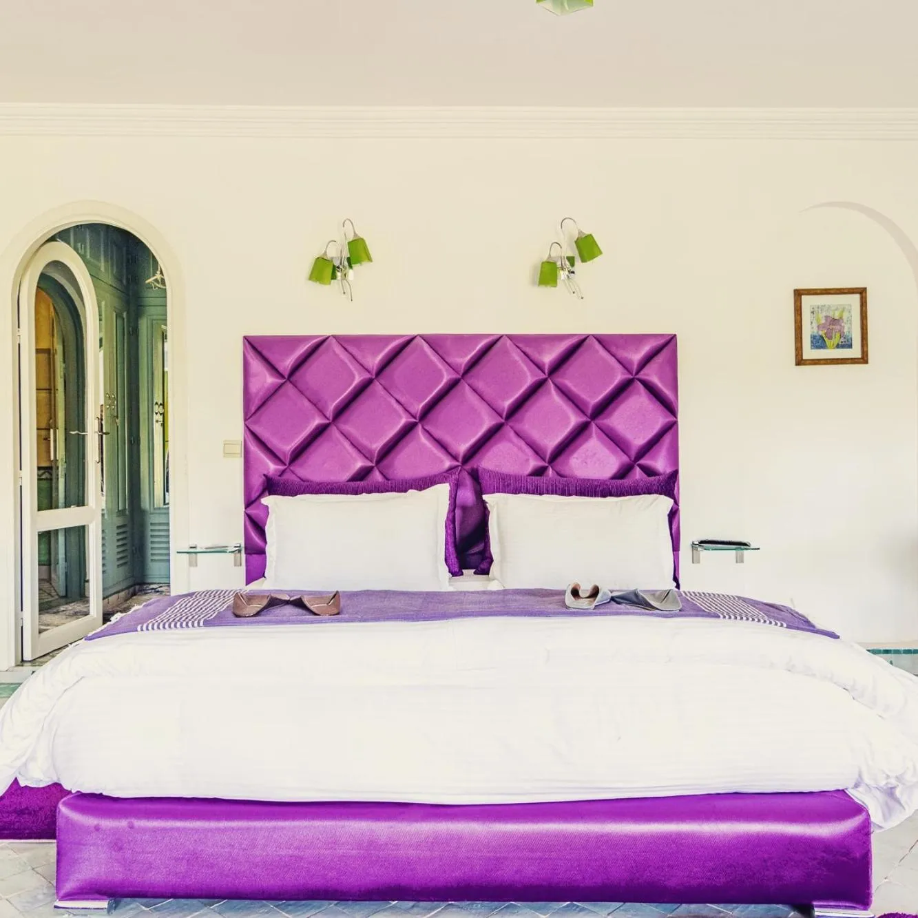Bedroom, Bed in Palais les sources de l'atlas, Padel & spa