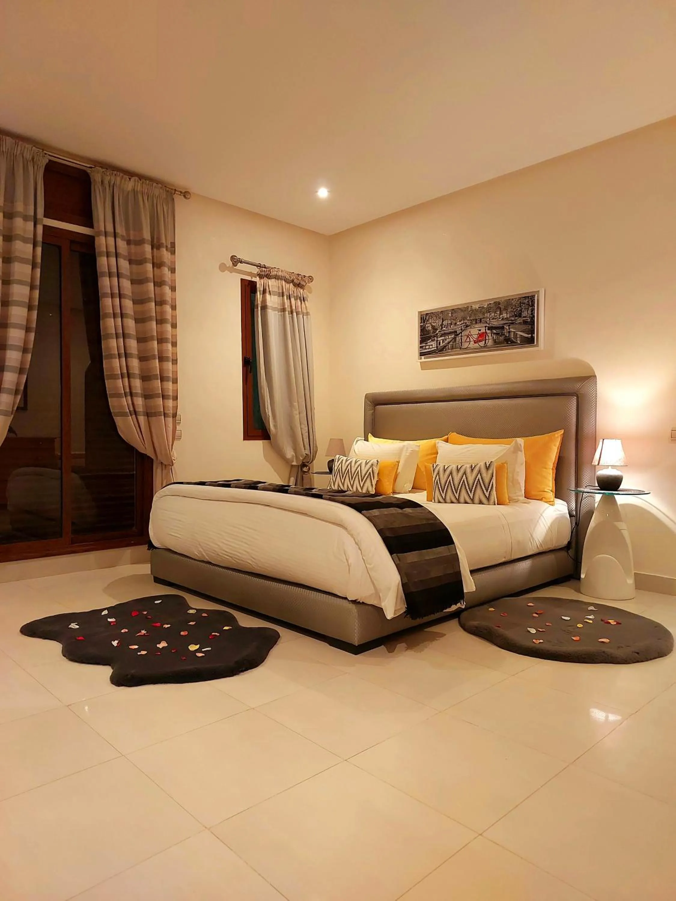 Bed in Palais les sources de l'atlas, Padel & spa