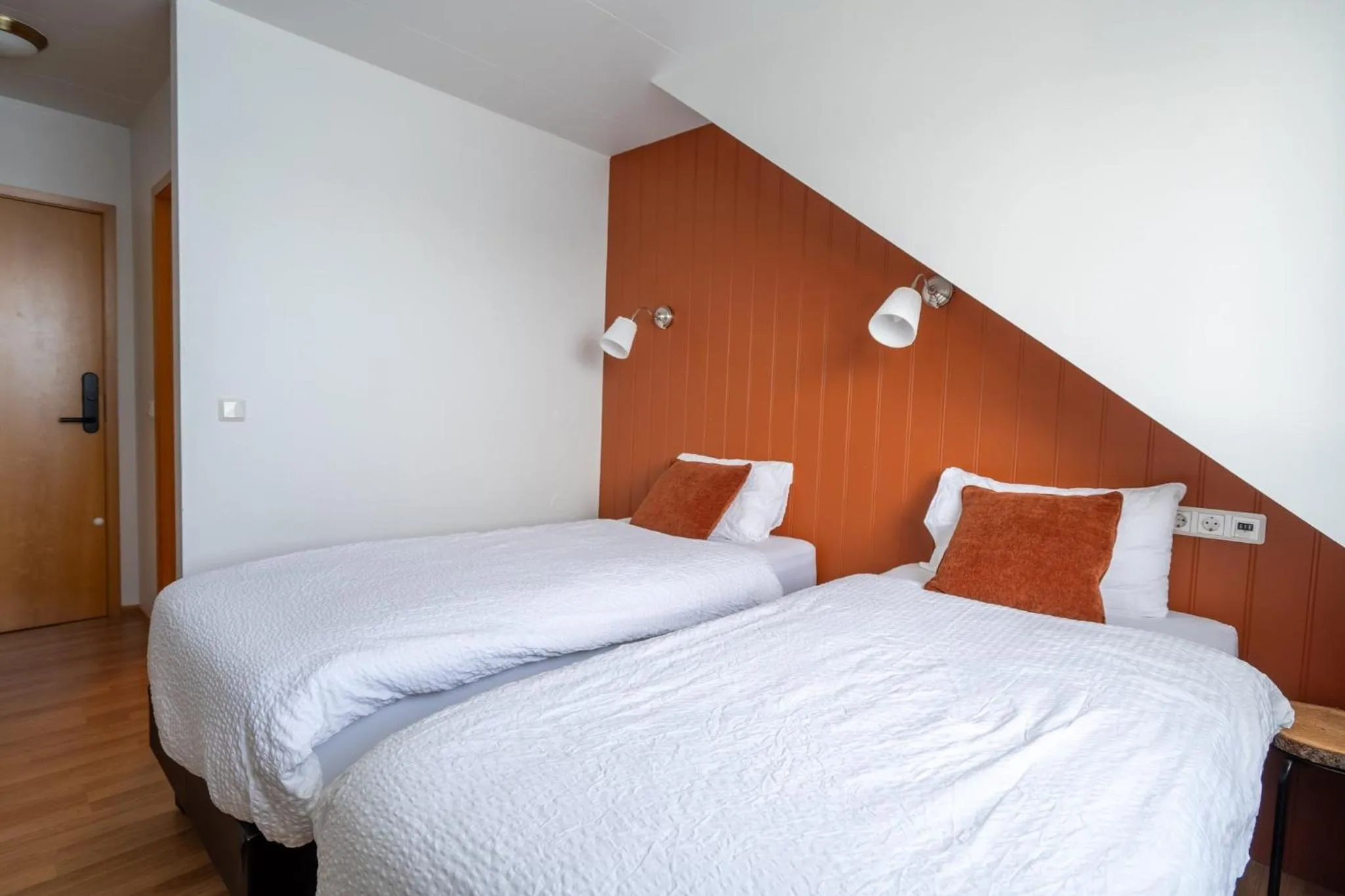 Bedroom, Bed in Hotel Breiddalsvik