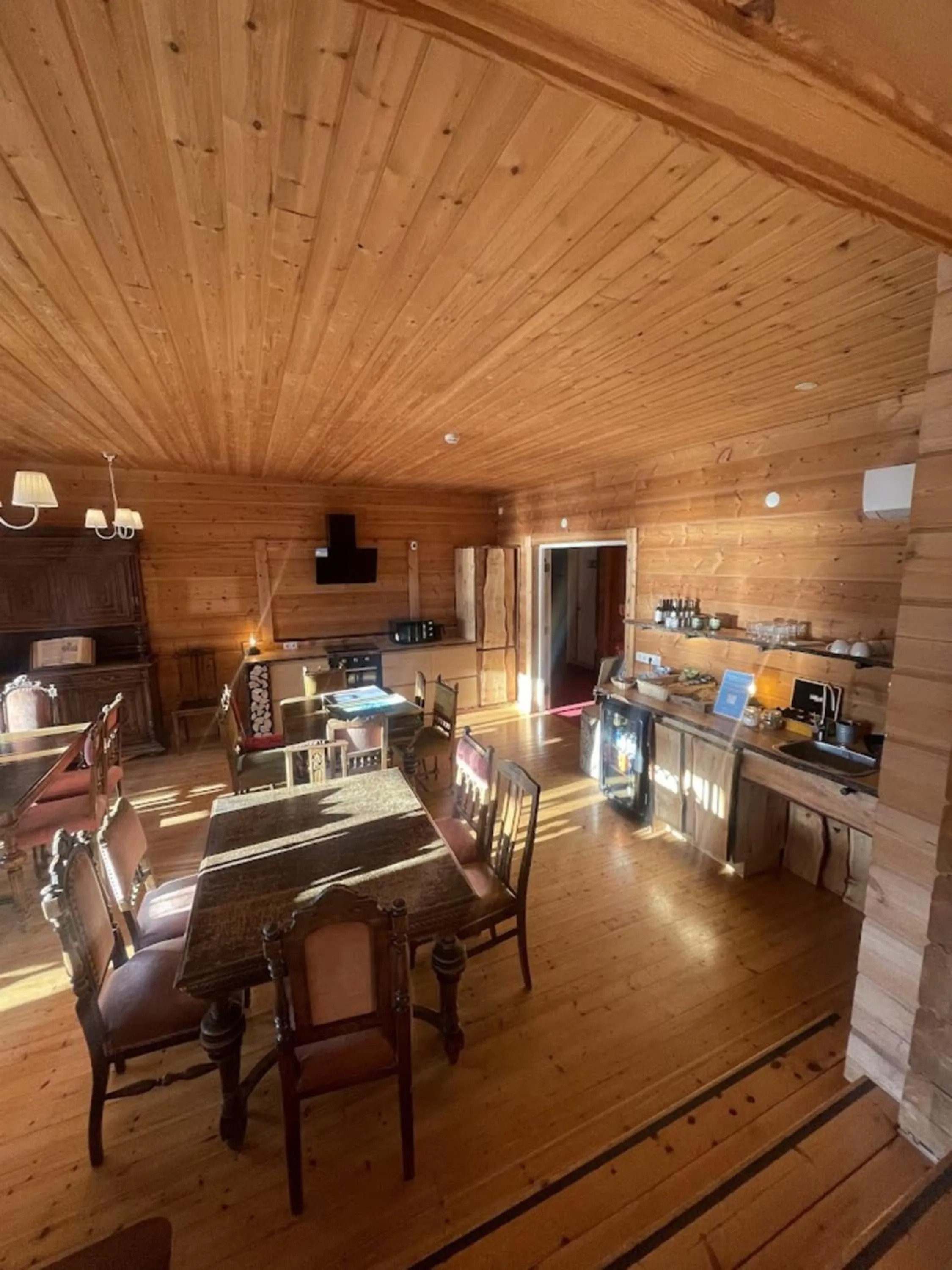 Dining area in Hotel Breiddalsvik