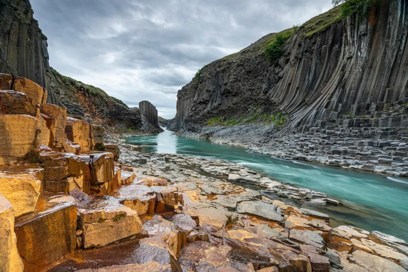 Natural landscape in Hotel Breiddalsvik