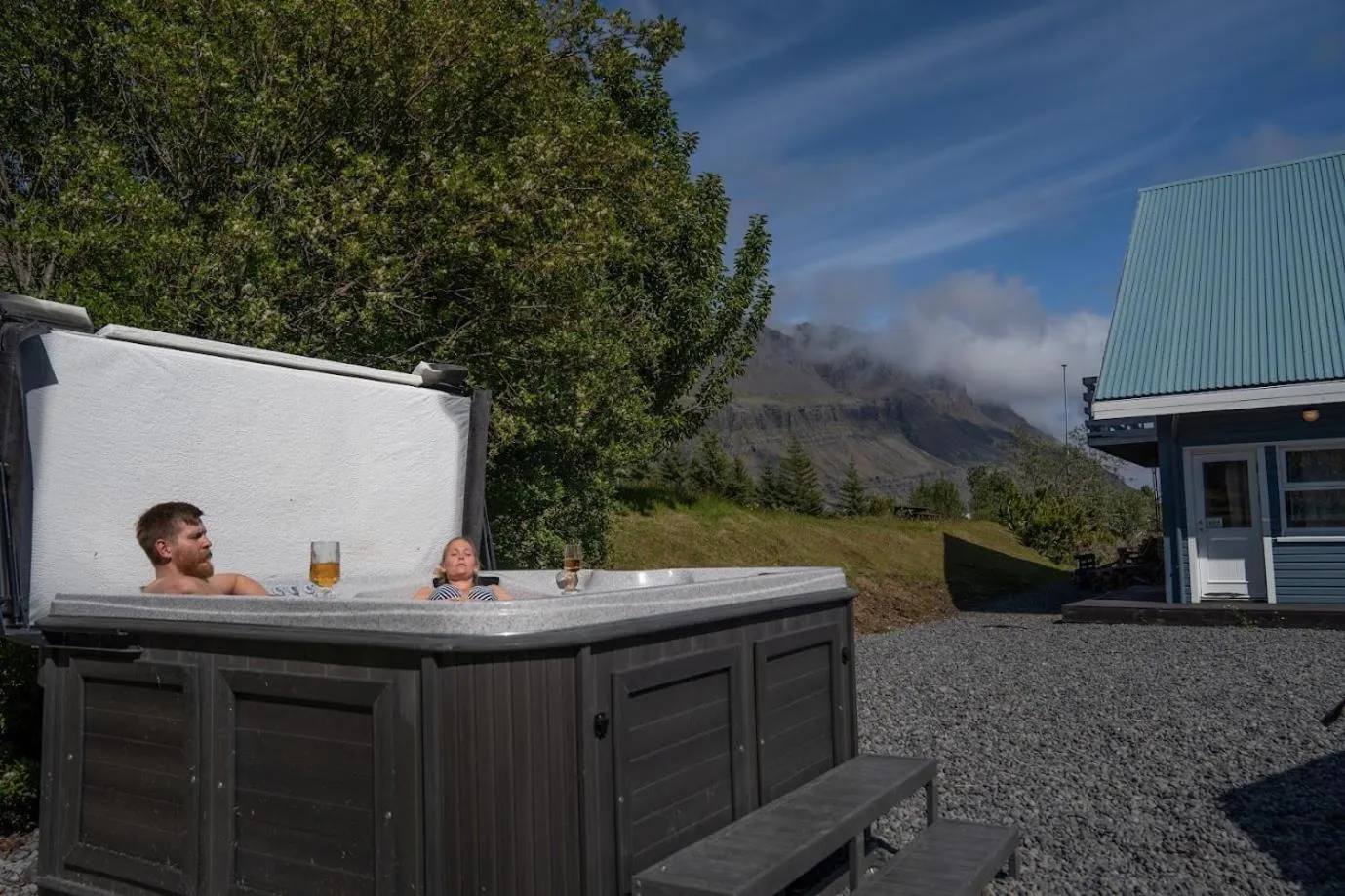 Hot Tub in Hotel Breiddalsvik