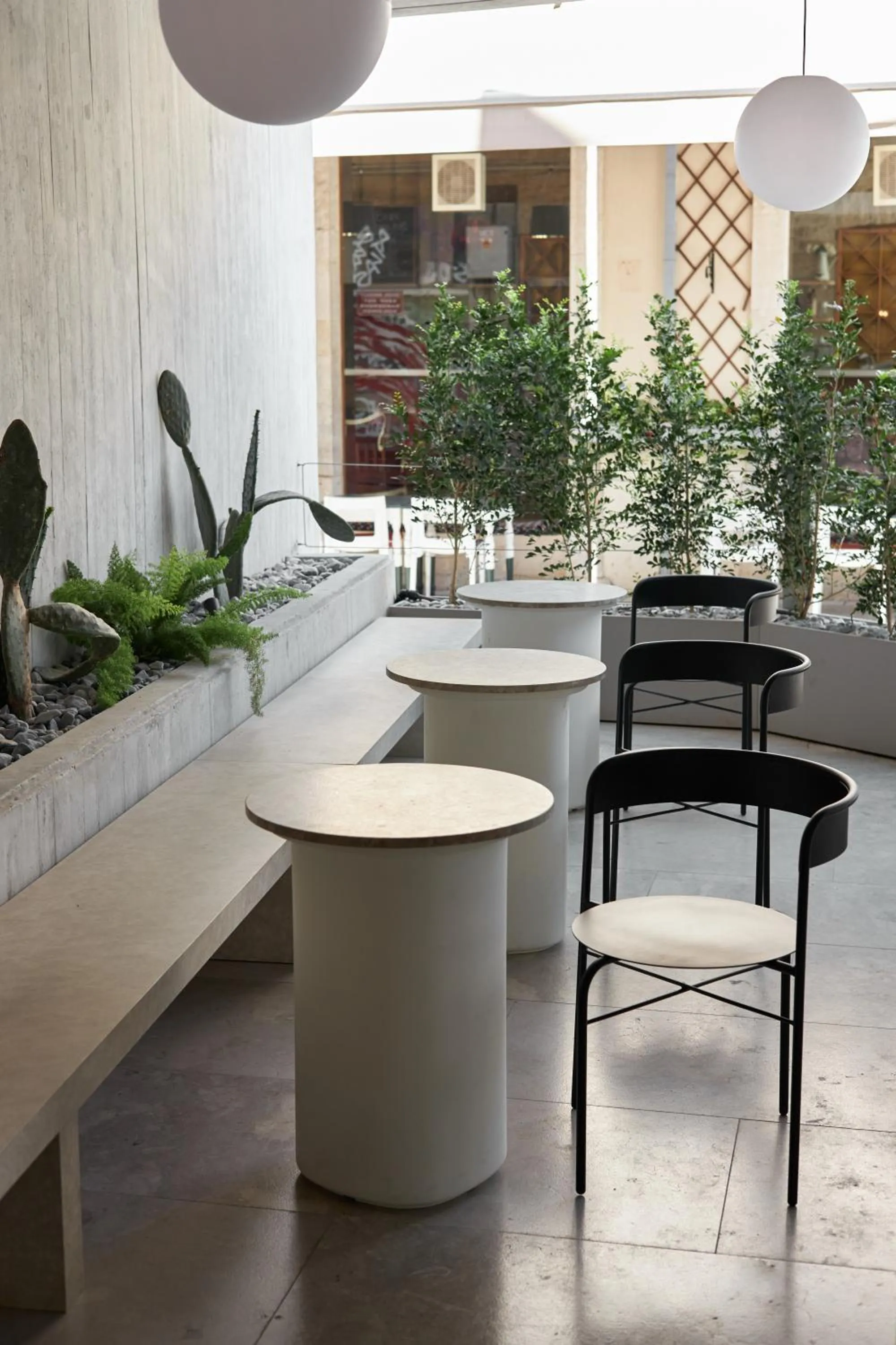 Seating area in Alinea Primo Historic Center