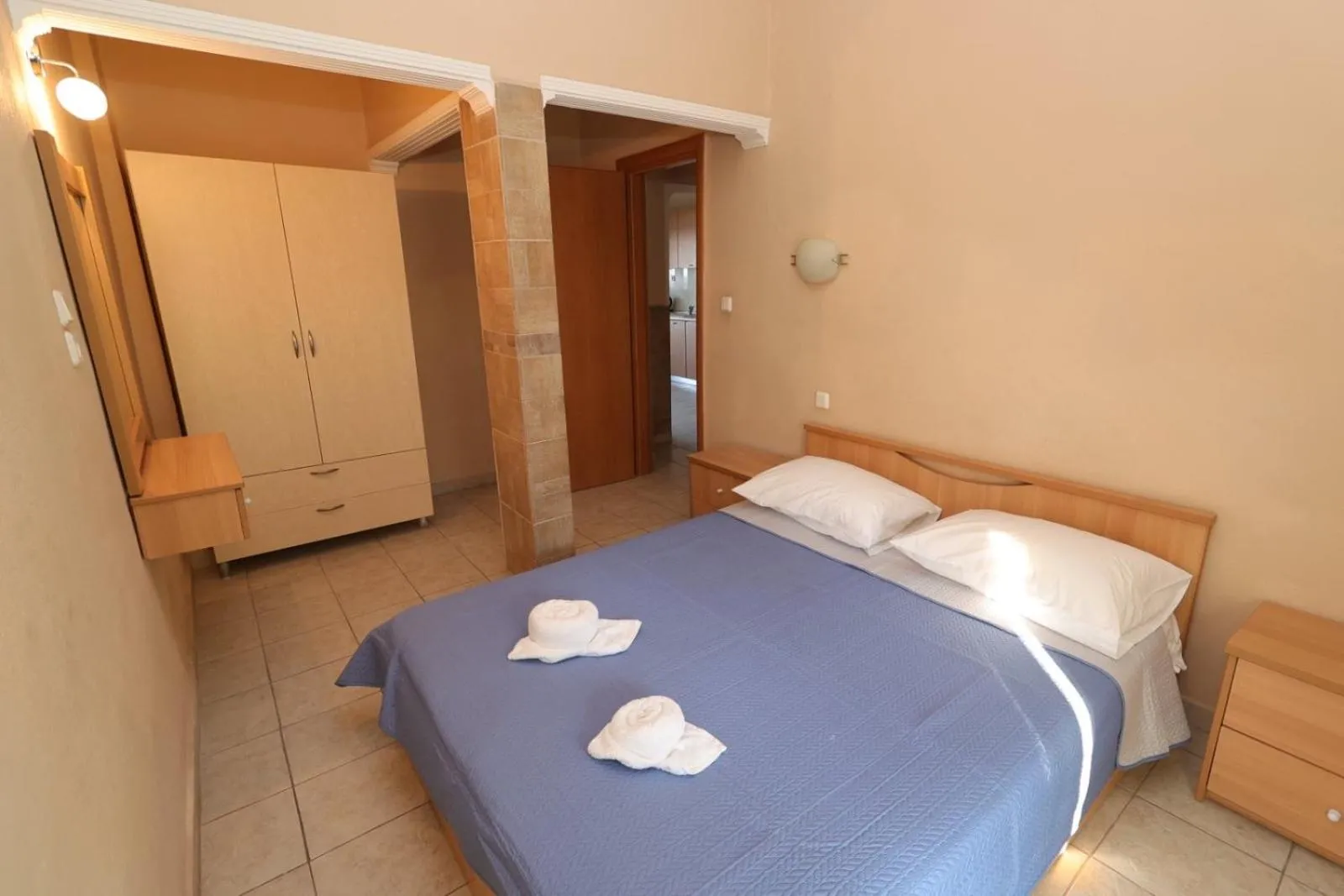 Bedroom, Bed in Apartments Spartacus