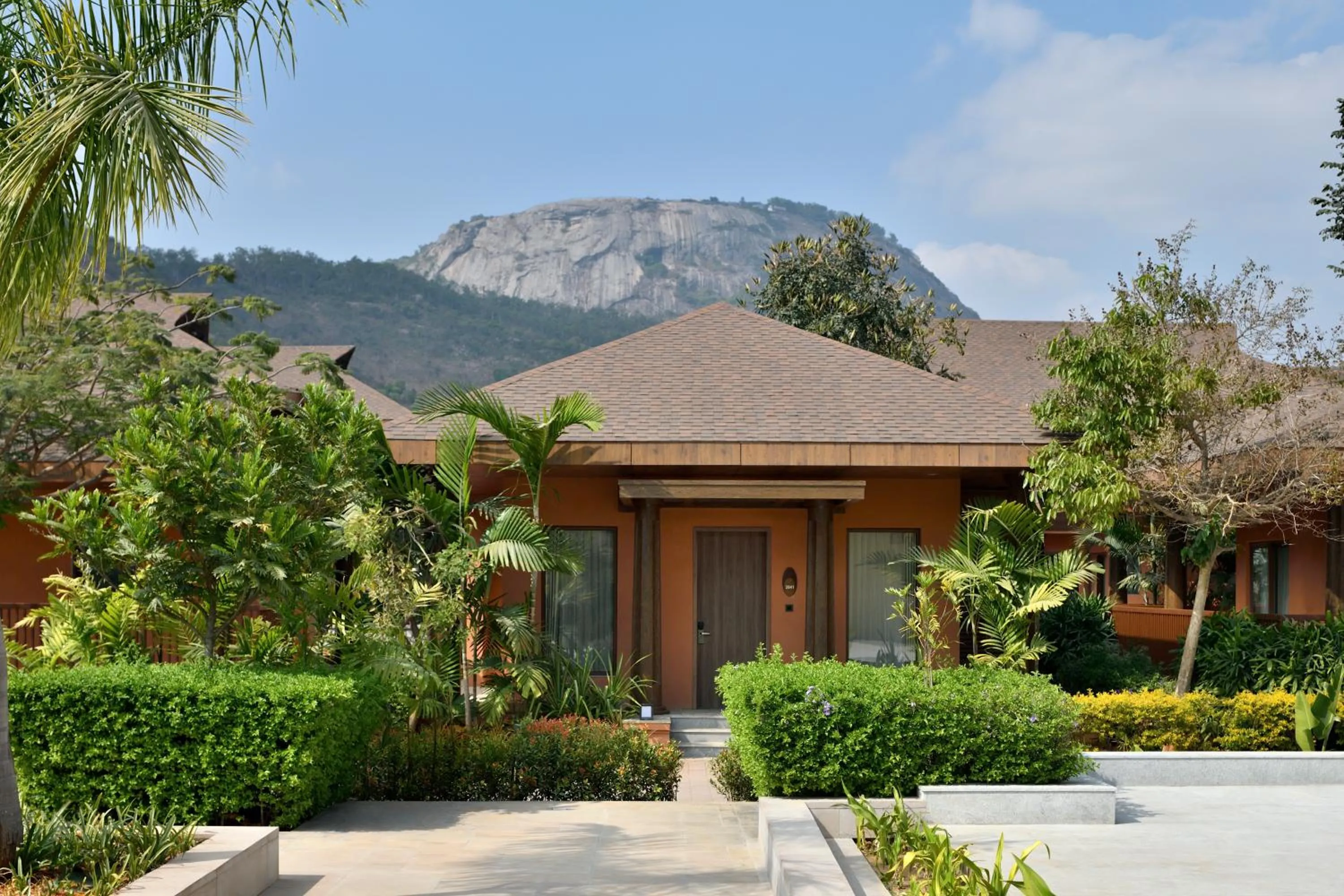 Facade/entrance in Mulberry Shades Bengaluru Nandi Hills - a Tribute Portfolio Resort
