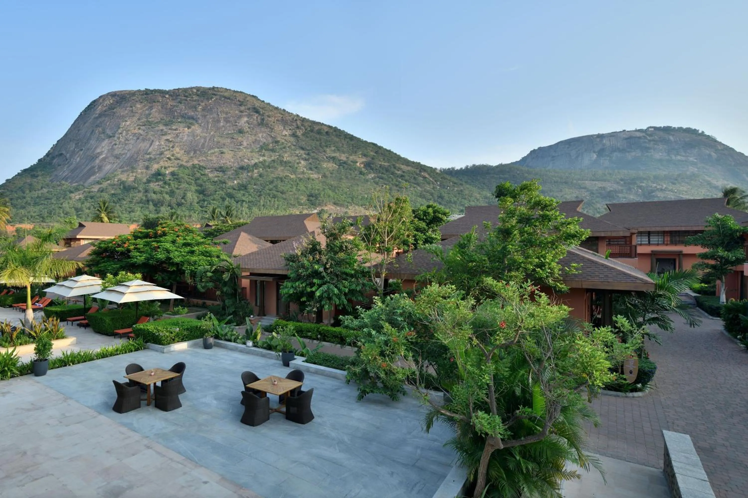 Property building in Mulberry Shades Bengaluru Nandi Hills - a Tribute Portfolio Resort