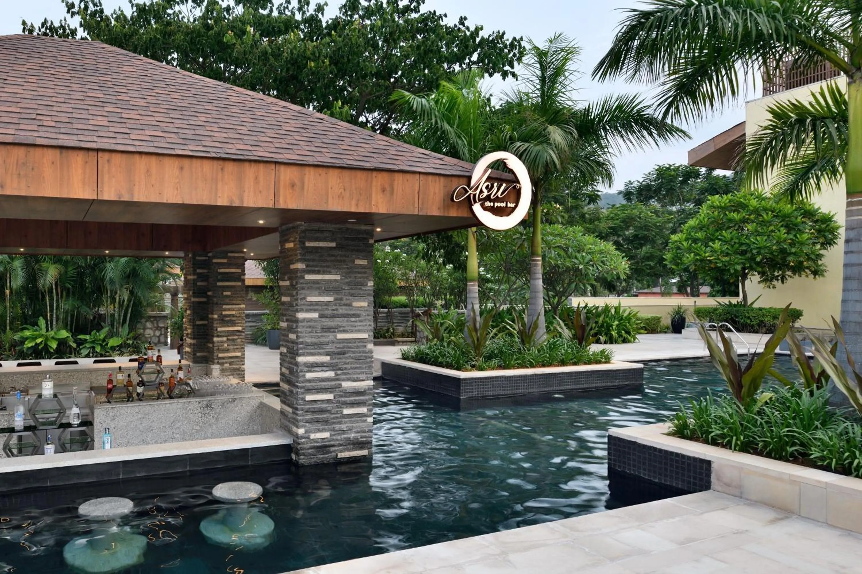 Swimming pool in Mulberry Shades Bengaluru Nandi Hills - a Tribute Portfolio Resort