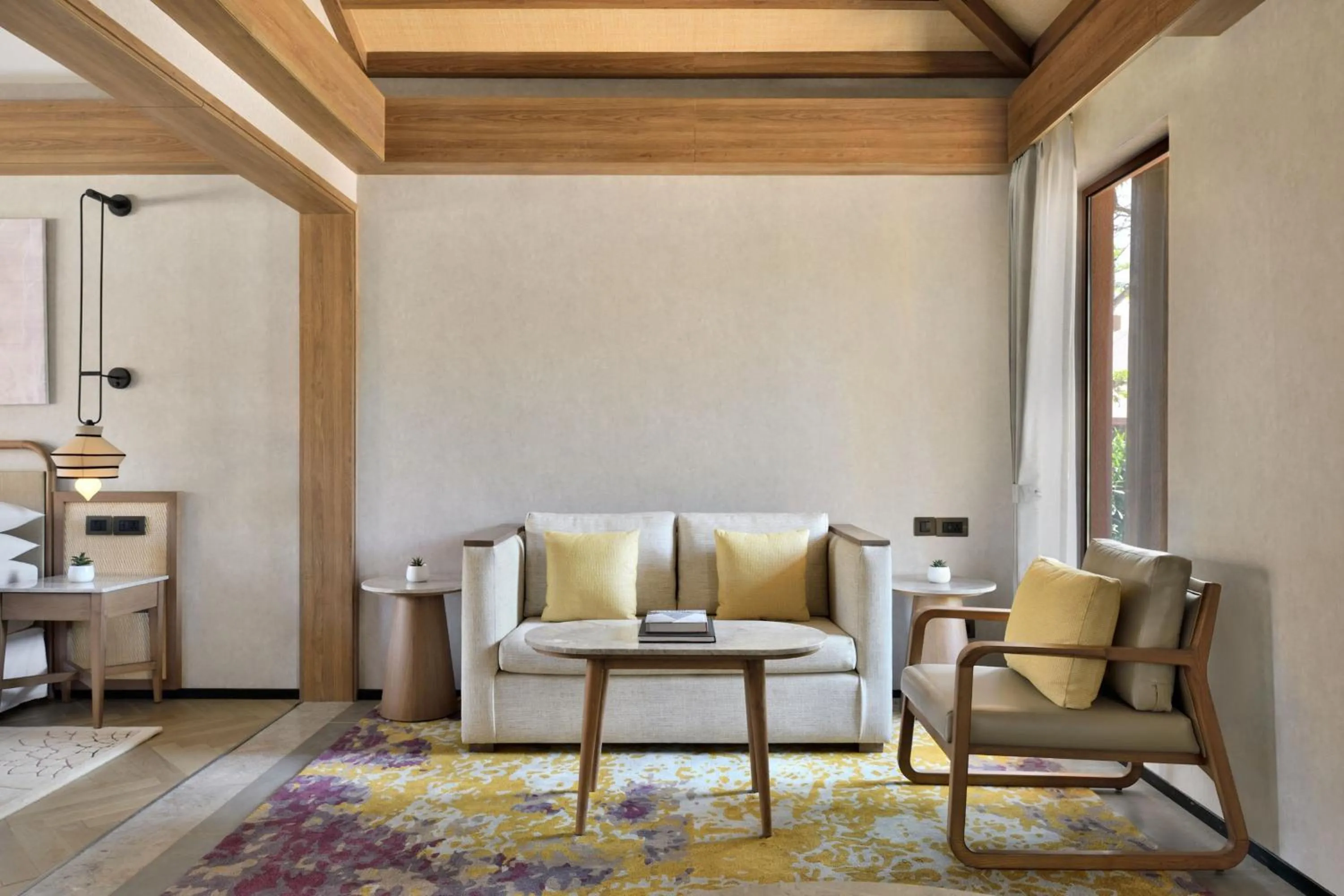 Living room in Mulberry Shades Bengaluru Nandi Hills - a Tribute Portfolio Resort