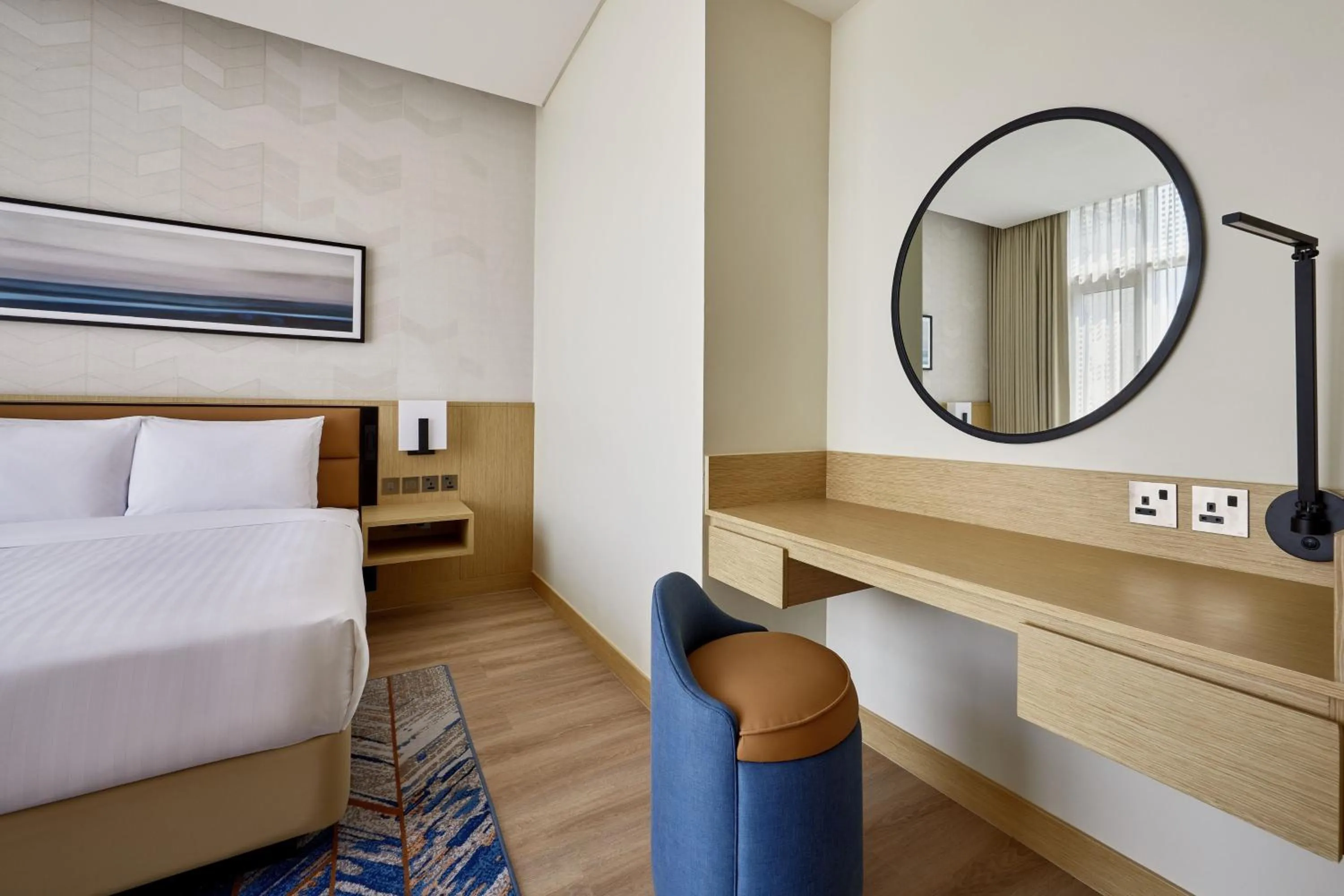 Photo of the whole room, Bed in Courtyard by Marriott Jubail