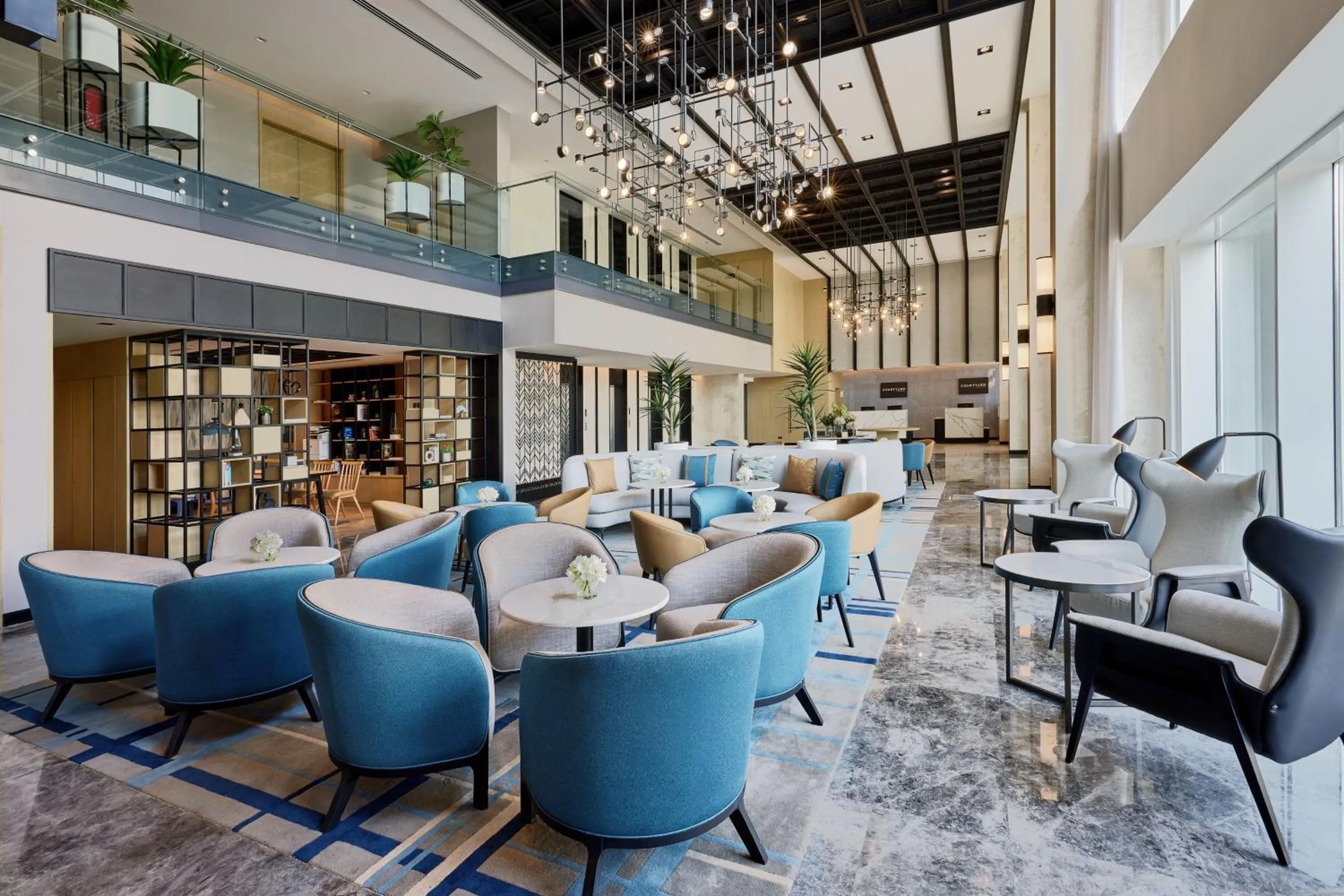 Lobby or reception in Courtyard by Marriott Jubail