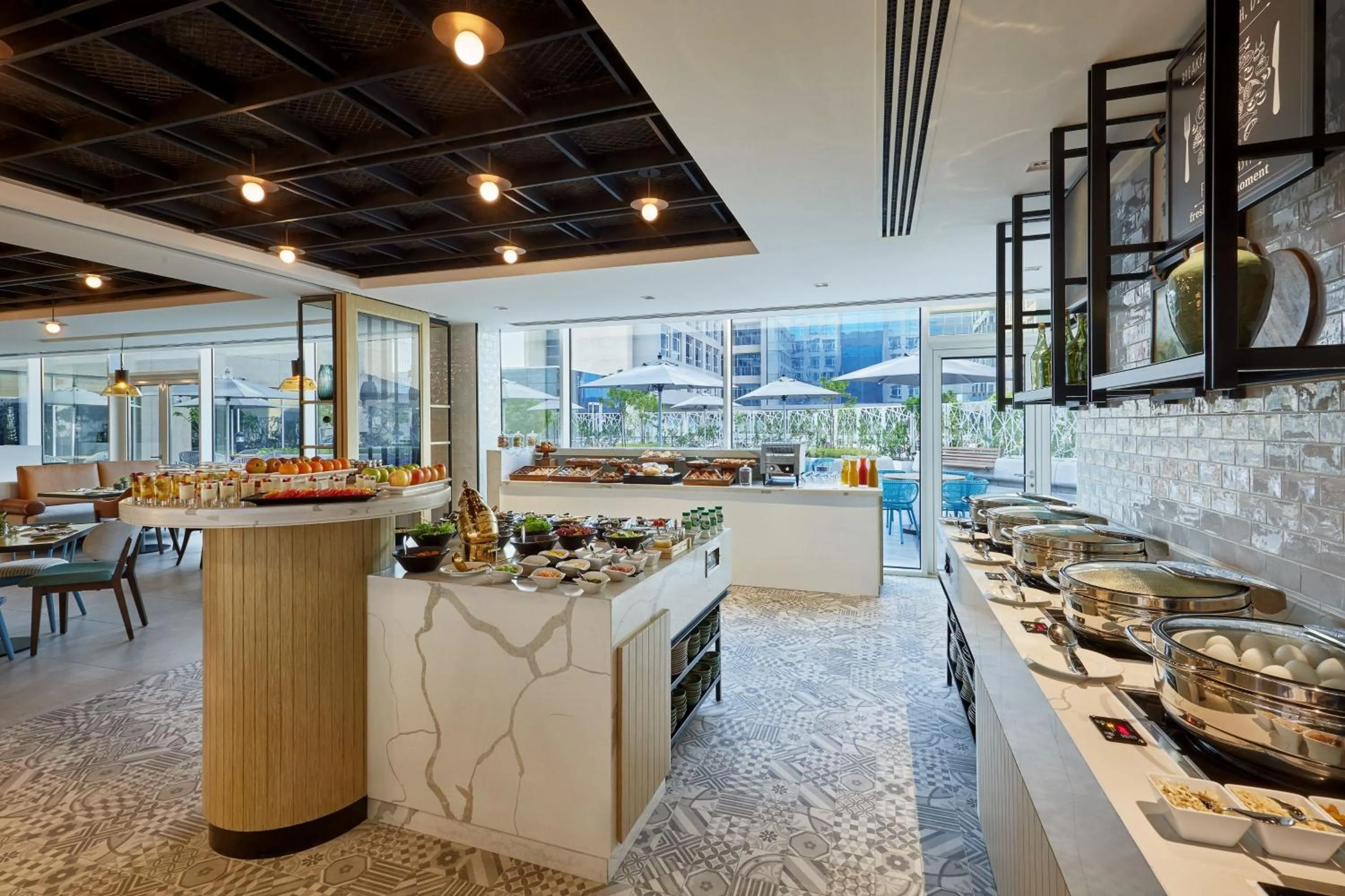 Breakfast in Courtyard by Marriott Jubail