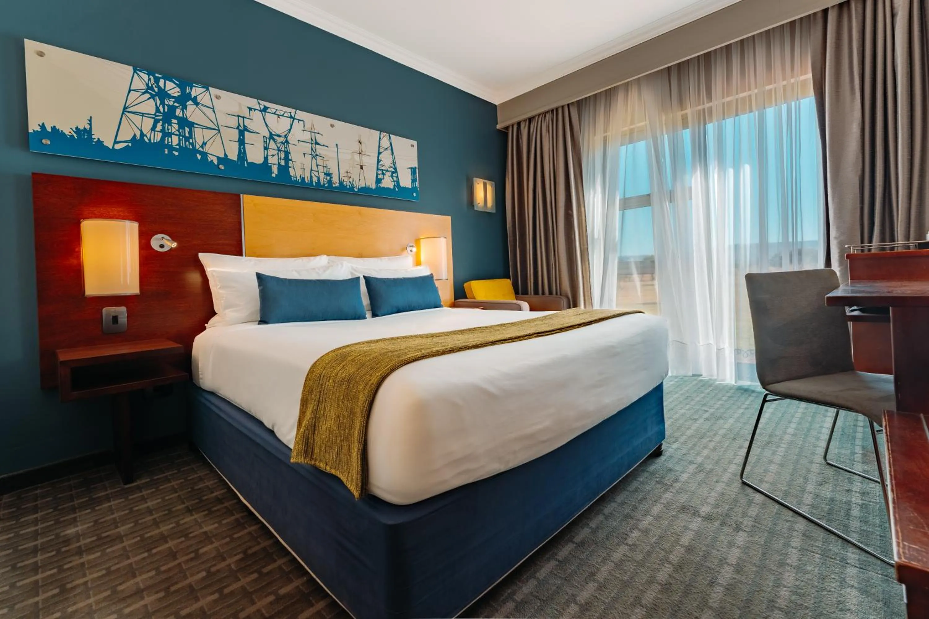 Bedroom, Bed in Blackrock Hotel