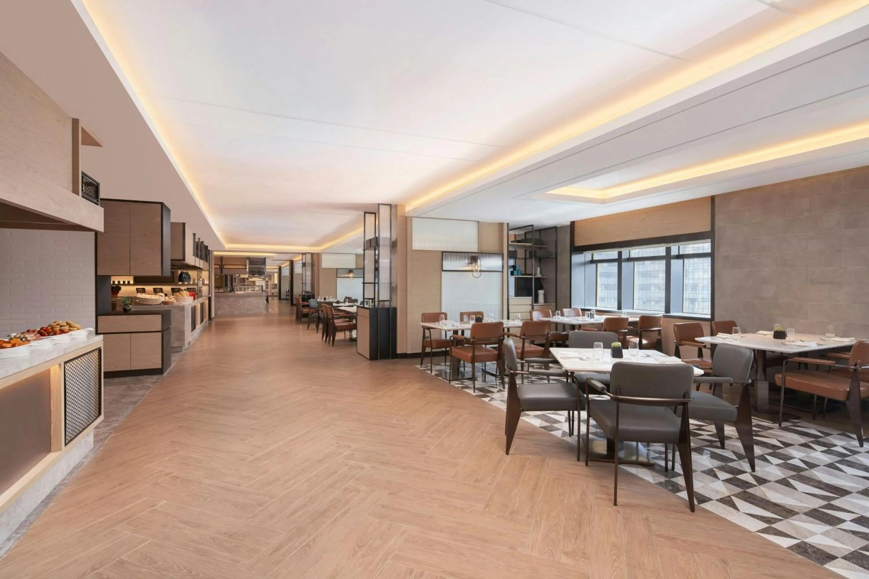 Restaurant/places to eat in Courtyard by Marriott Foshan