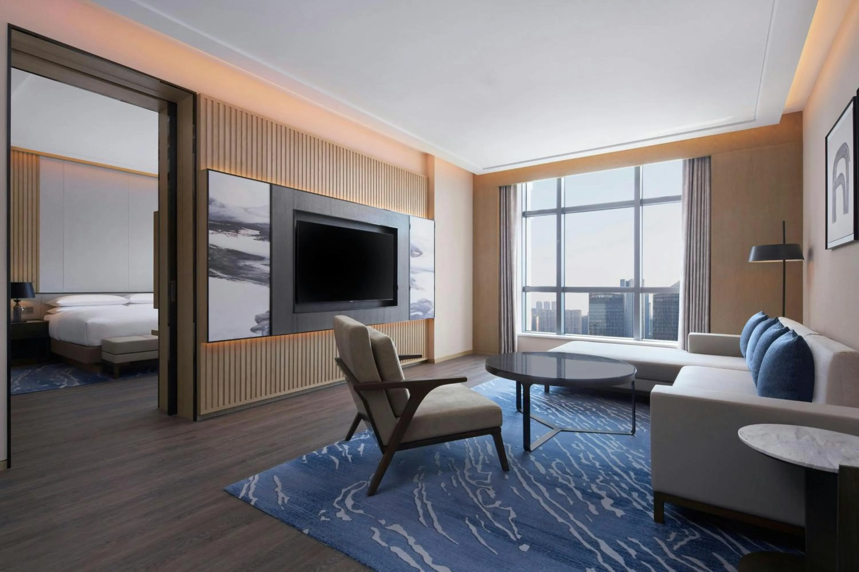 Living room in Courtyard by Marriott Foshan