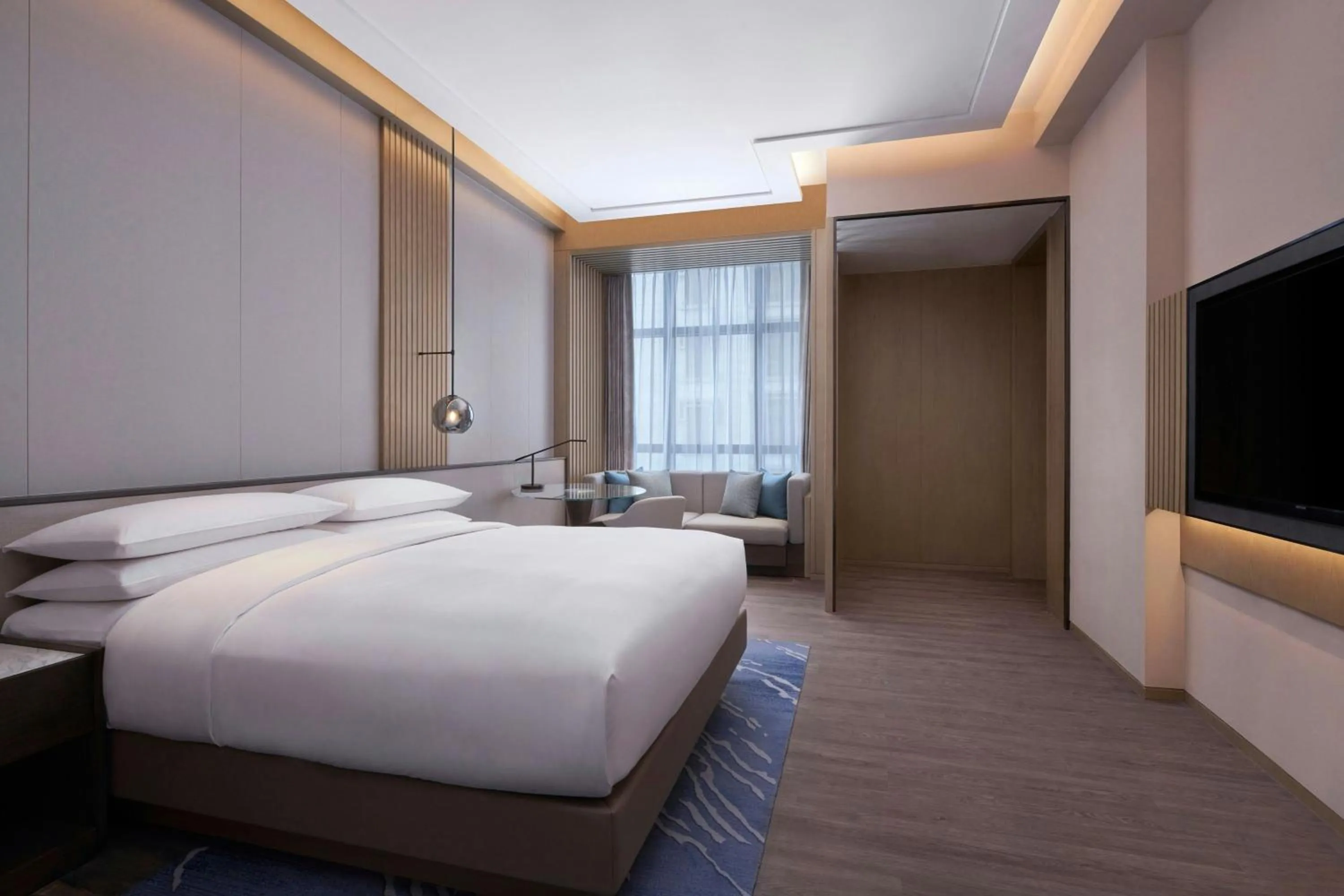 Bedroom, Bed in Courtyard by Marriott Foshan