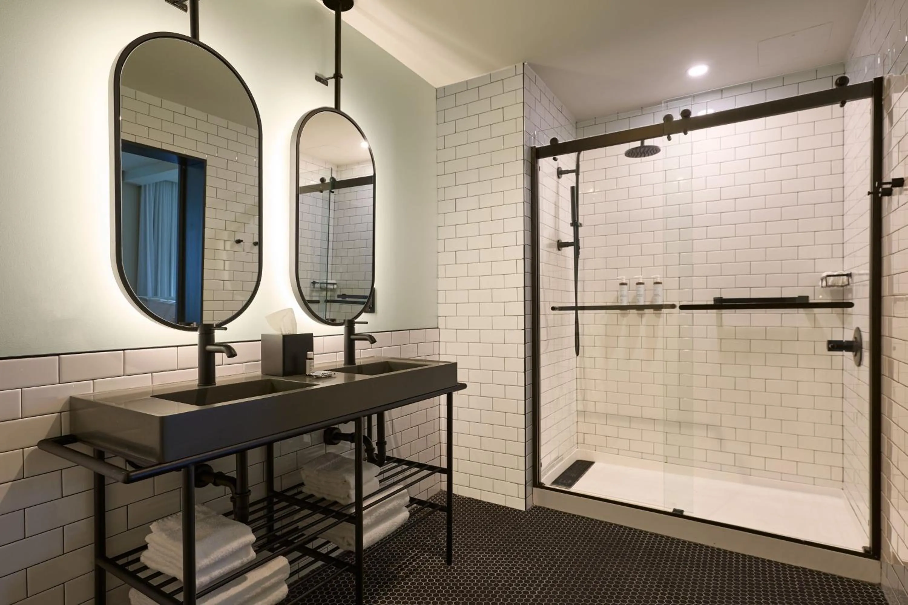 Bathroom in Moxy Virginia Beach Oceanfront
