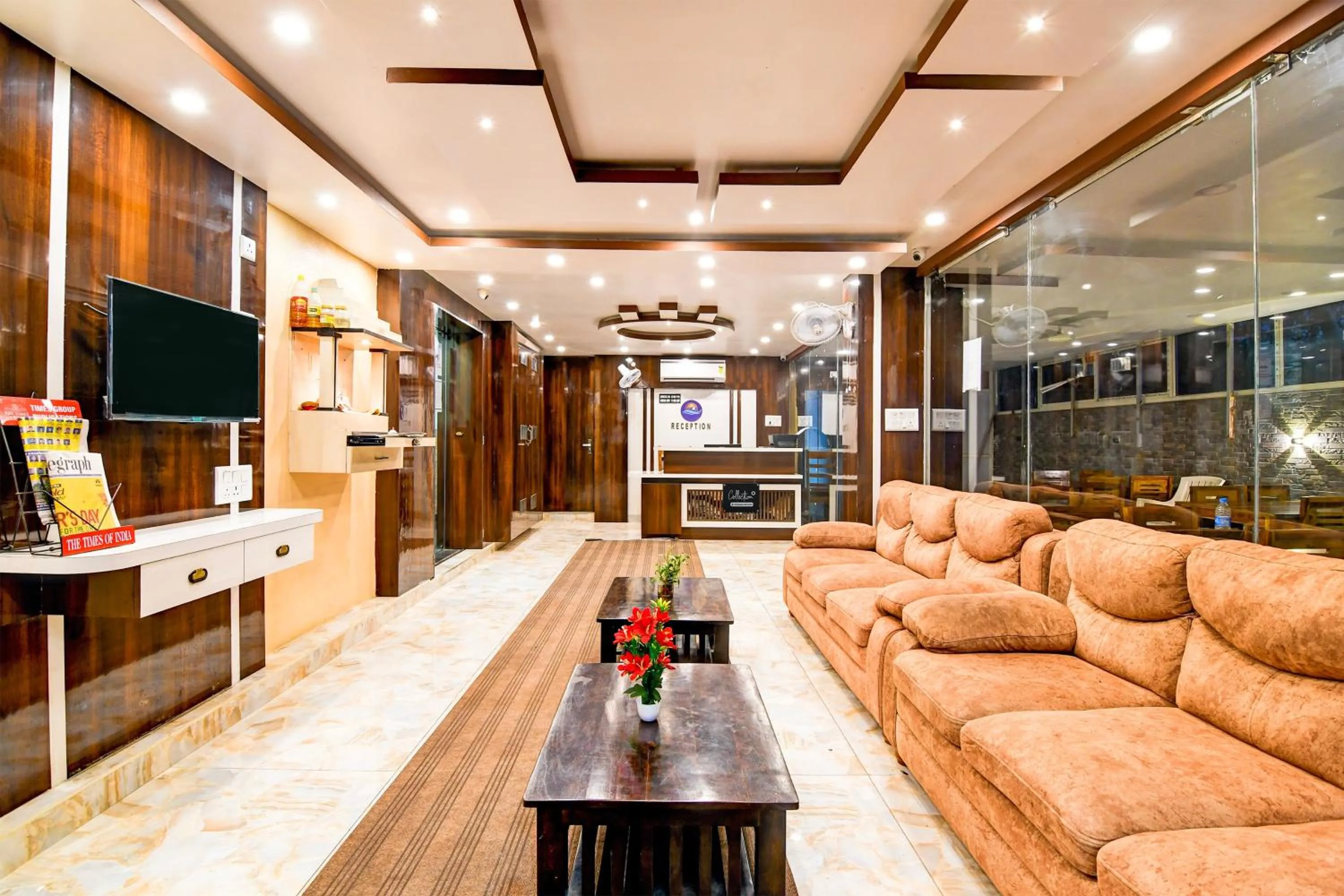 Lobby or reception in Collection O New Town DD Block