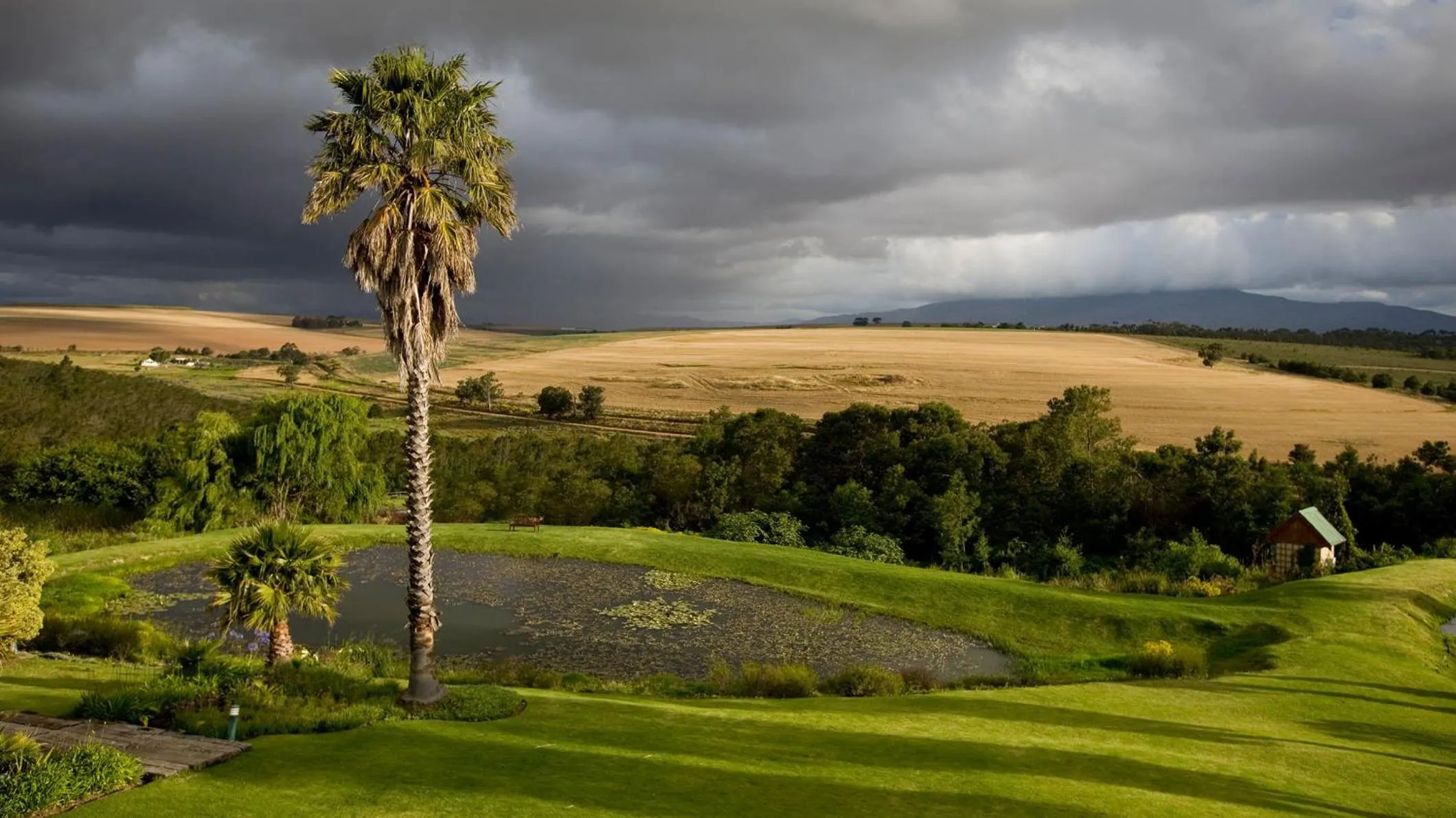 Lake view in The Caledon Hotel and Spa