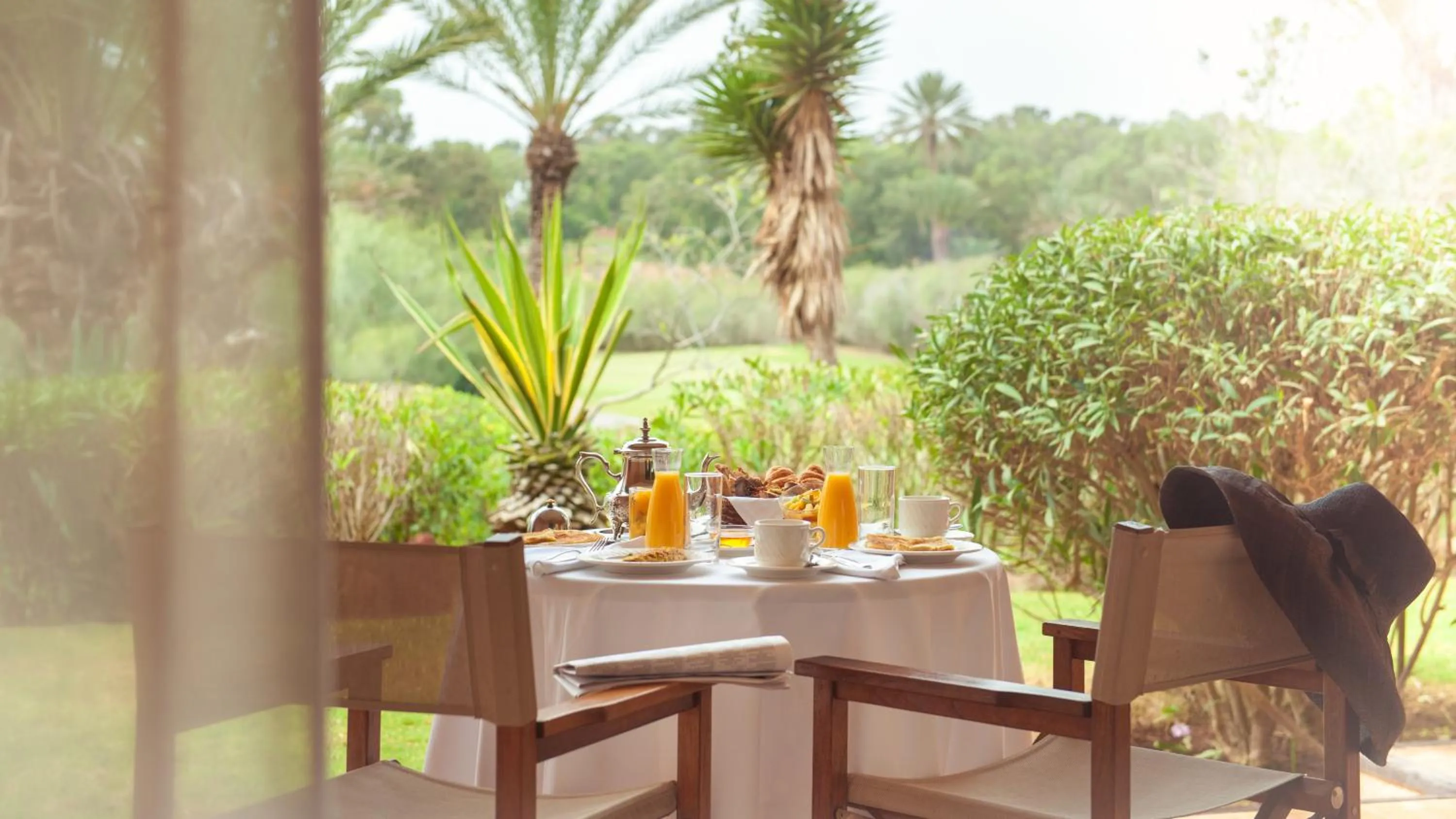 Breakfast in Tikida Golf Palace