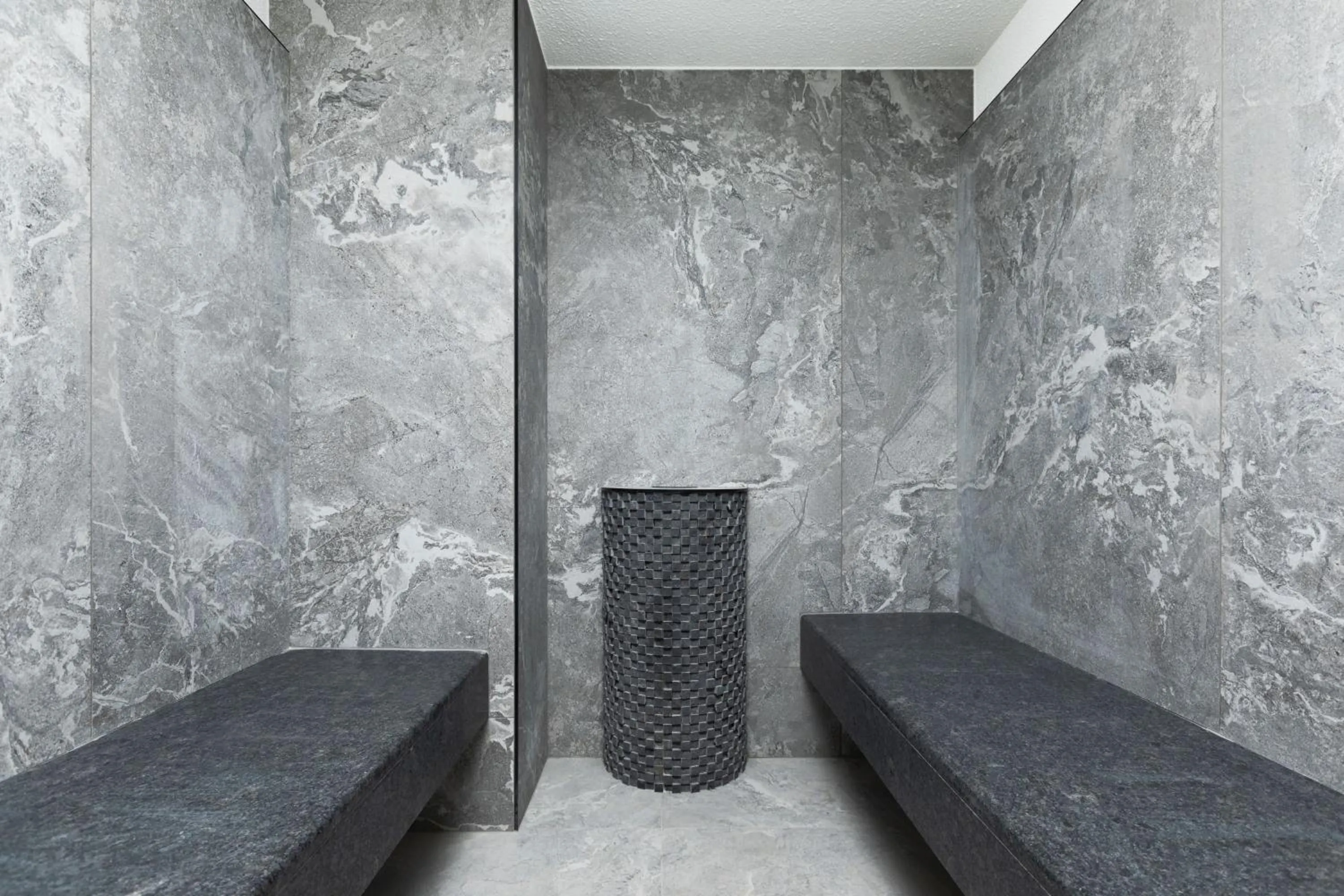 Steam room in Aldrov Resort