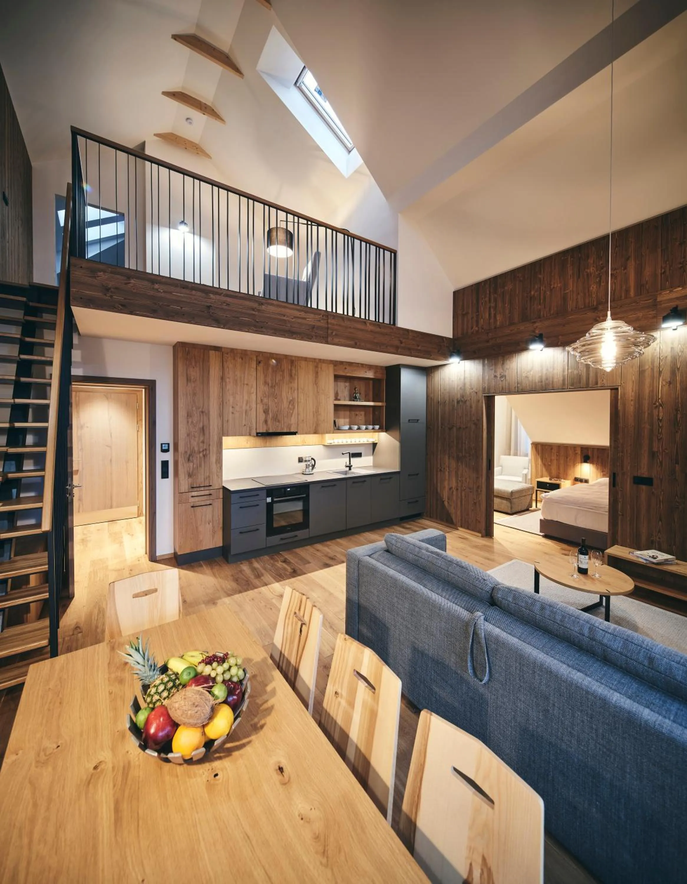 Kitchen or kitchenette in Aldrov Resort