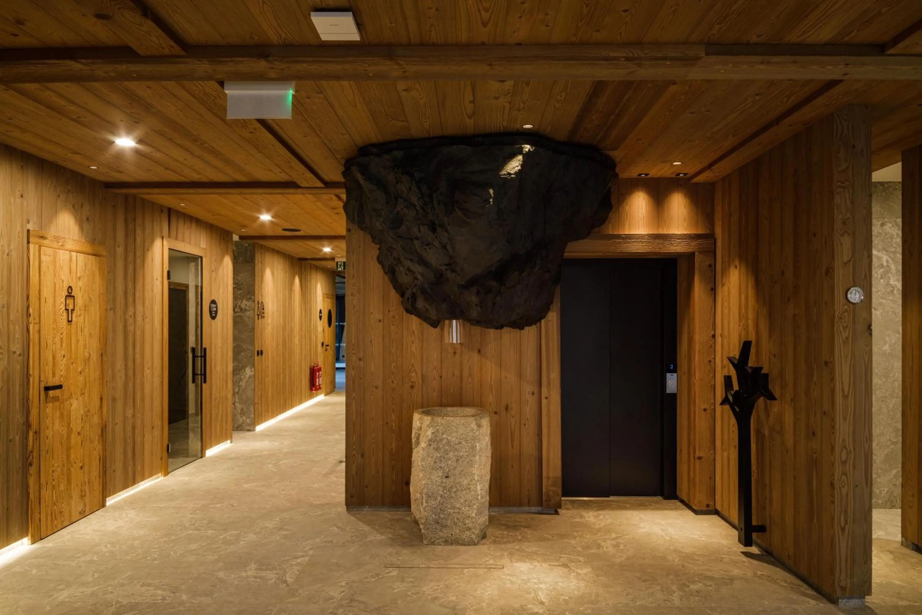 Sauna in Aldrov Resort