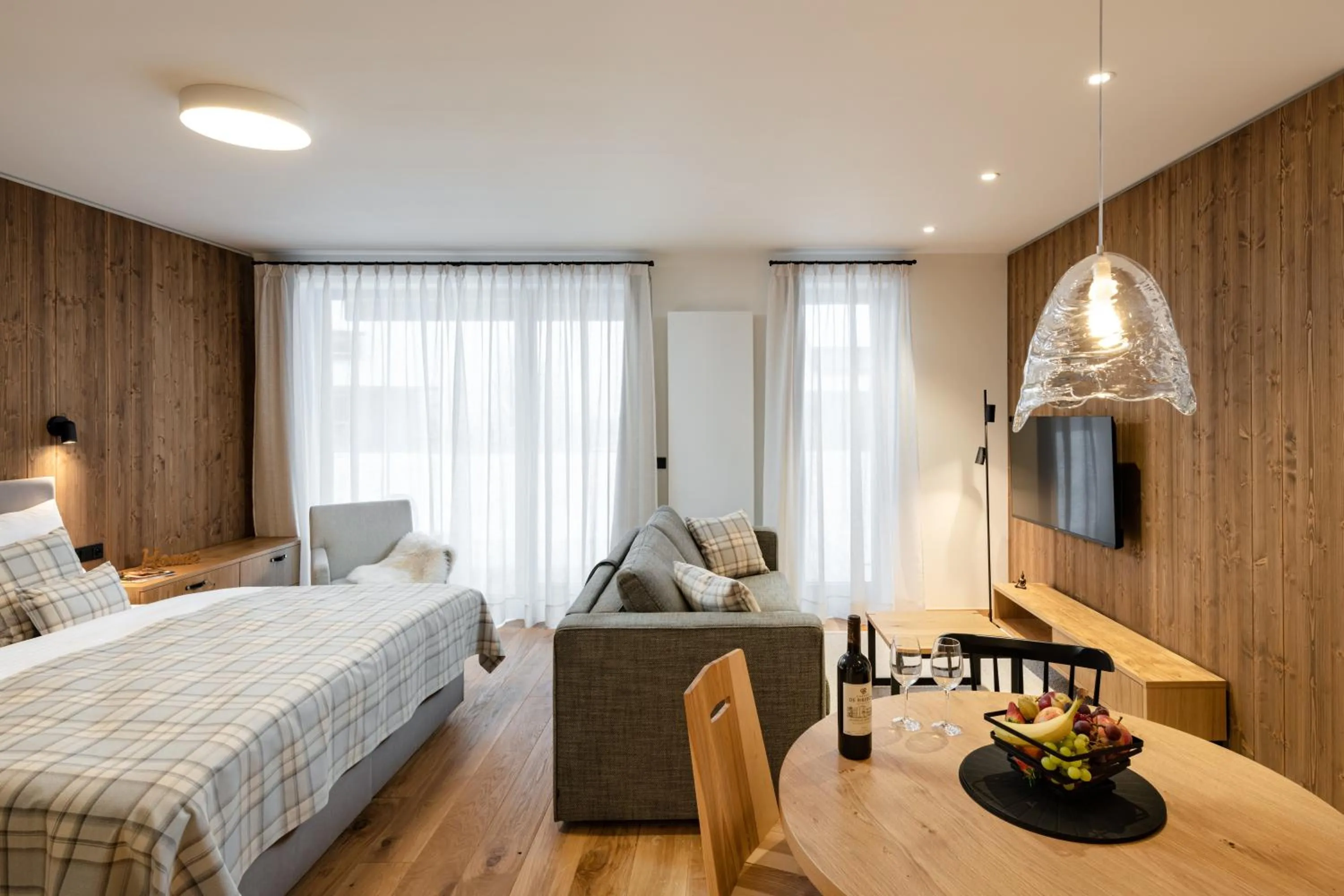 Bed in Aldrov Resort