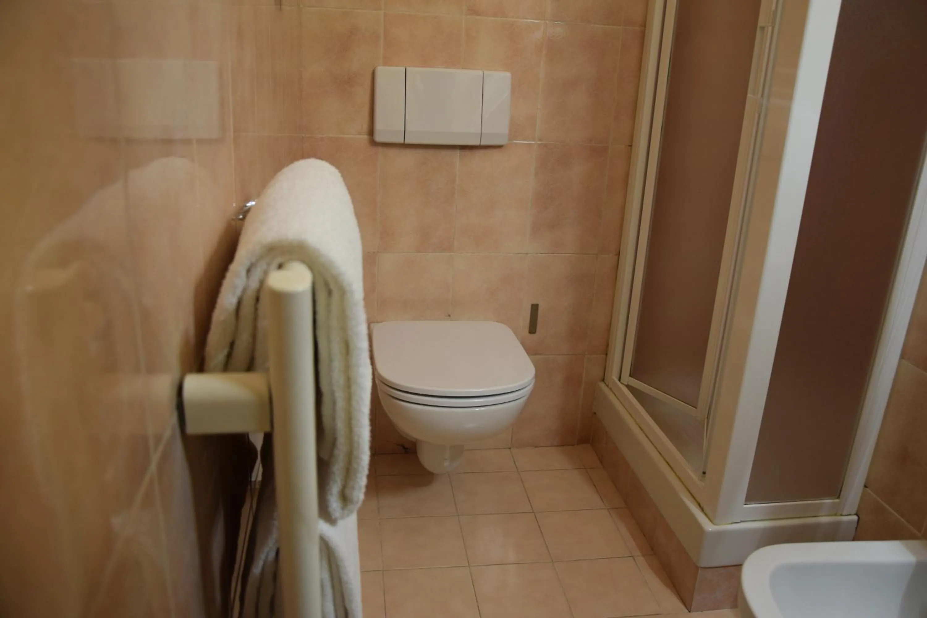 Shower in Hotel Valentino Du Parc