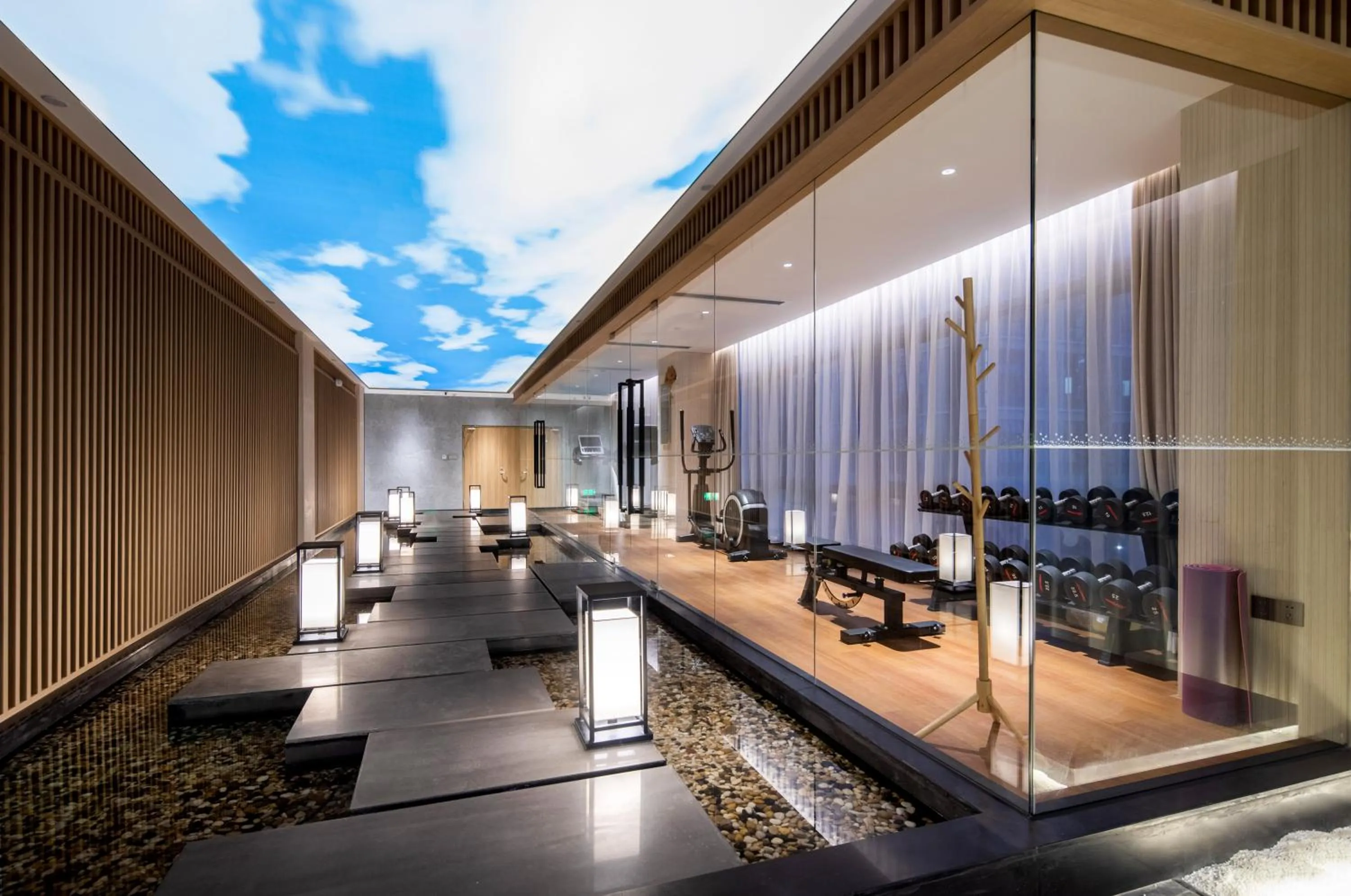 Fitness centre/facilities in GINCO Hotel Guangzhou Baiyun Airport-24 Hour Airport Pick-up and Drop-off Service