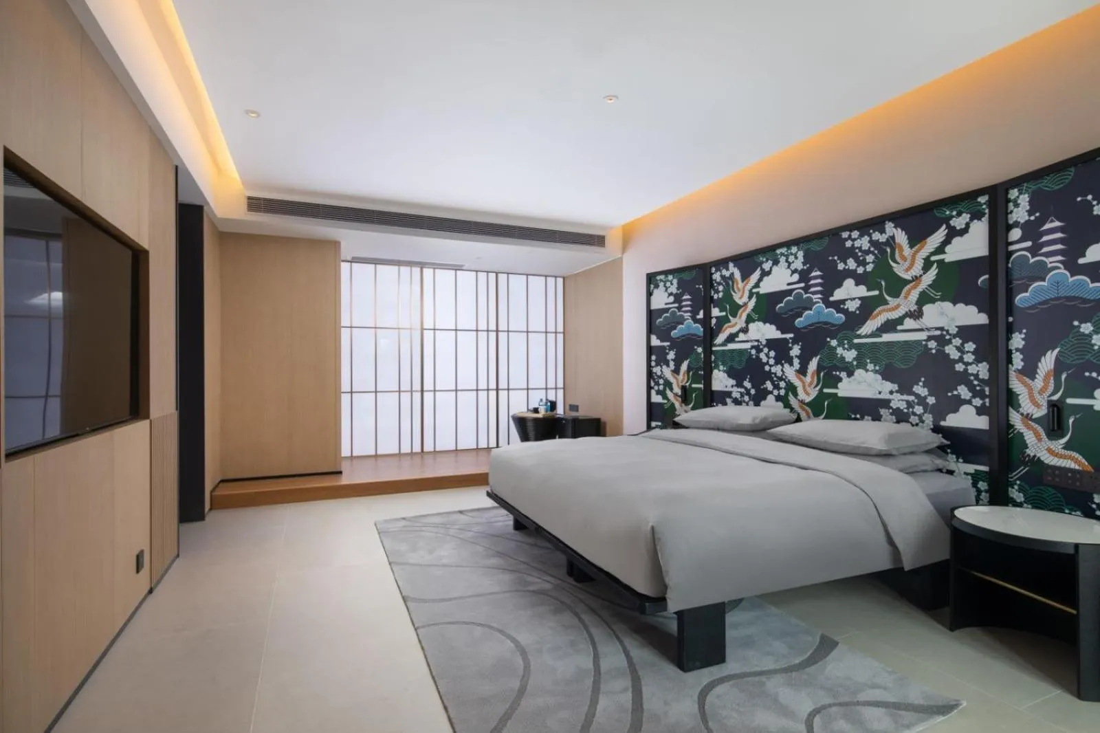 Bed in GINCO Hotel Guangzhou Baiyun Airport-24 Hour Airport Pick-up and Drop-off Service