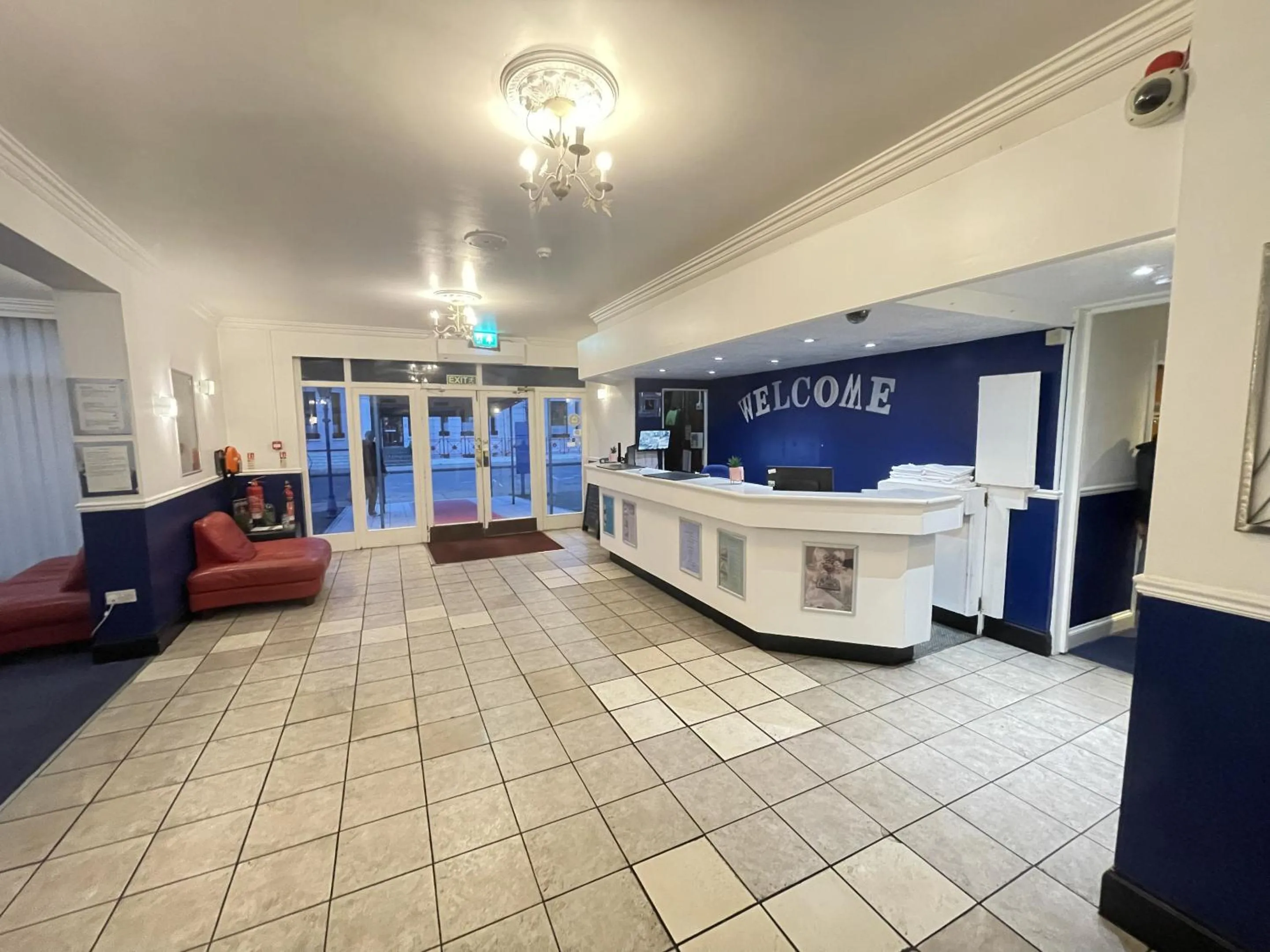 Lobby or reception in The Dolphin Hotel