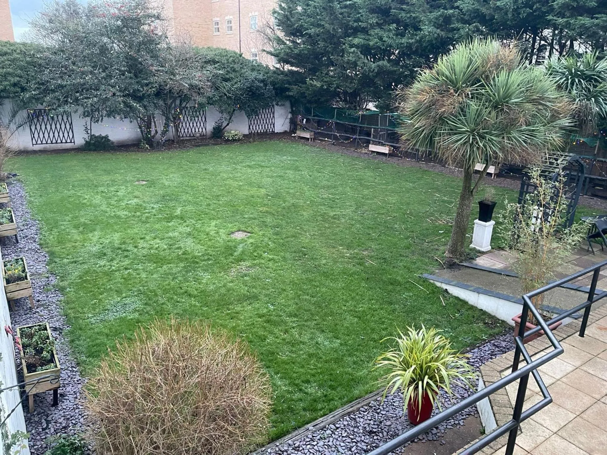 Garden in The Dolphin Hotel