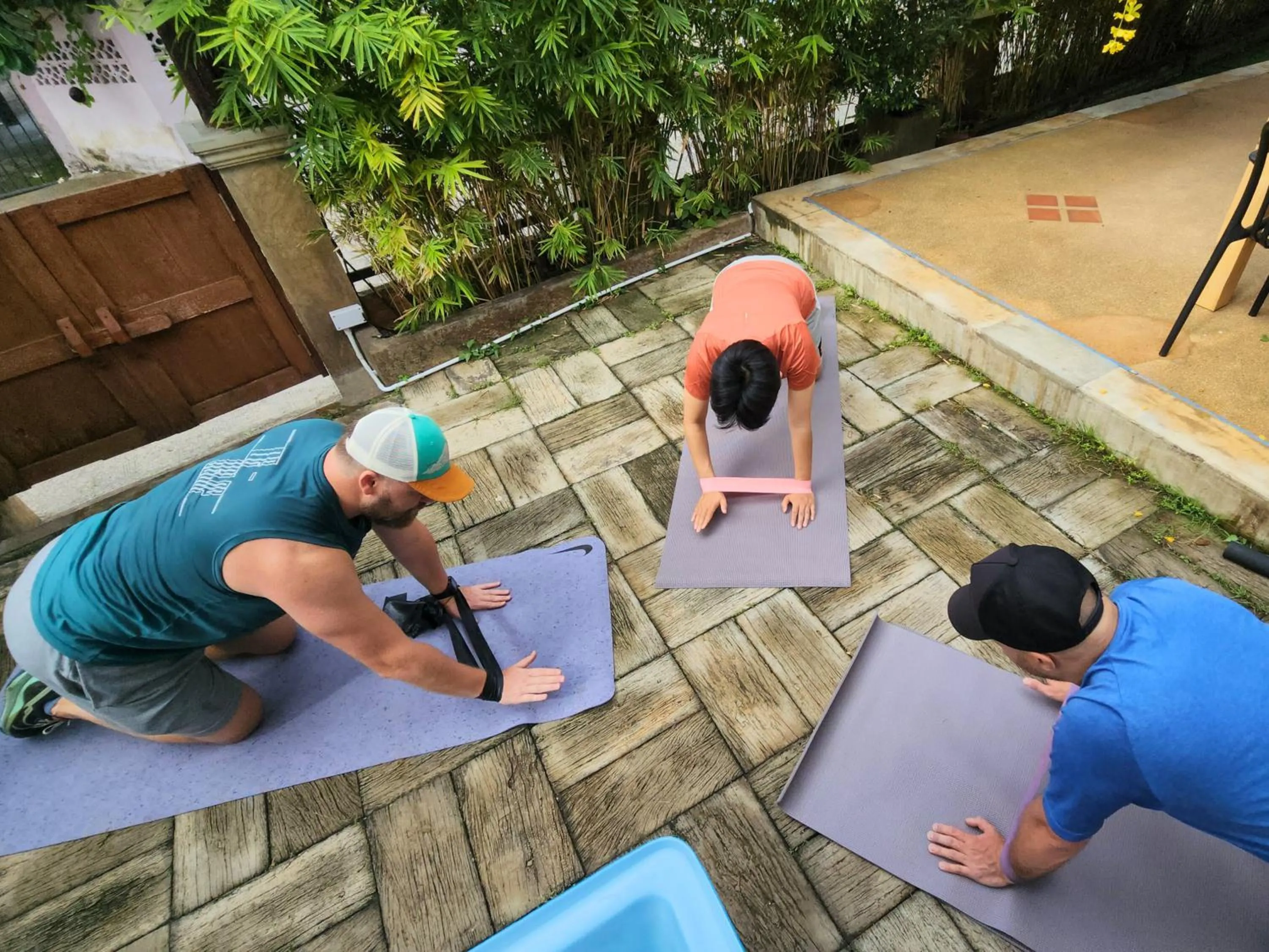 Patio in The Social Club Coliving and Coworking space