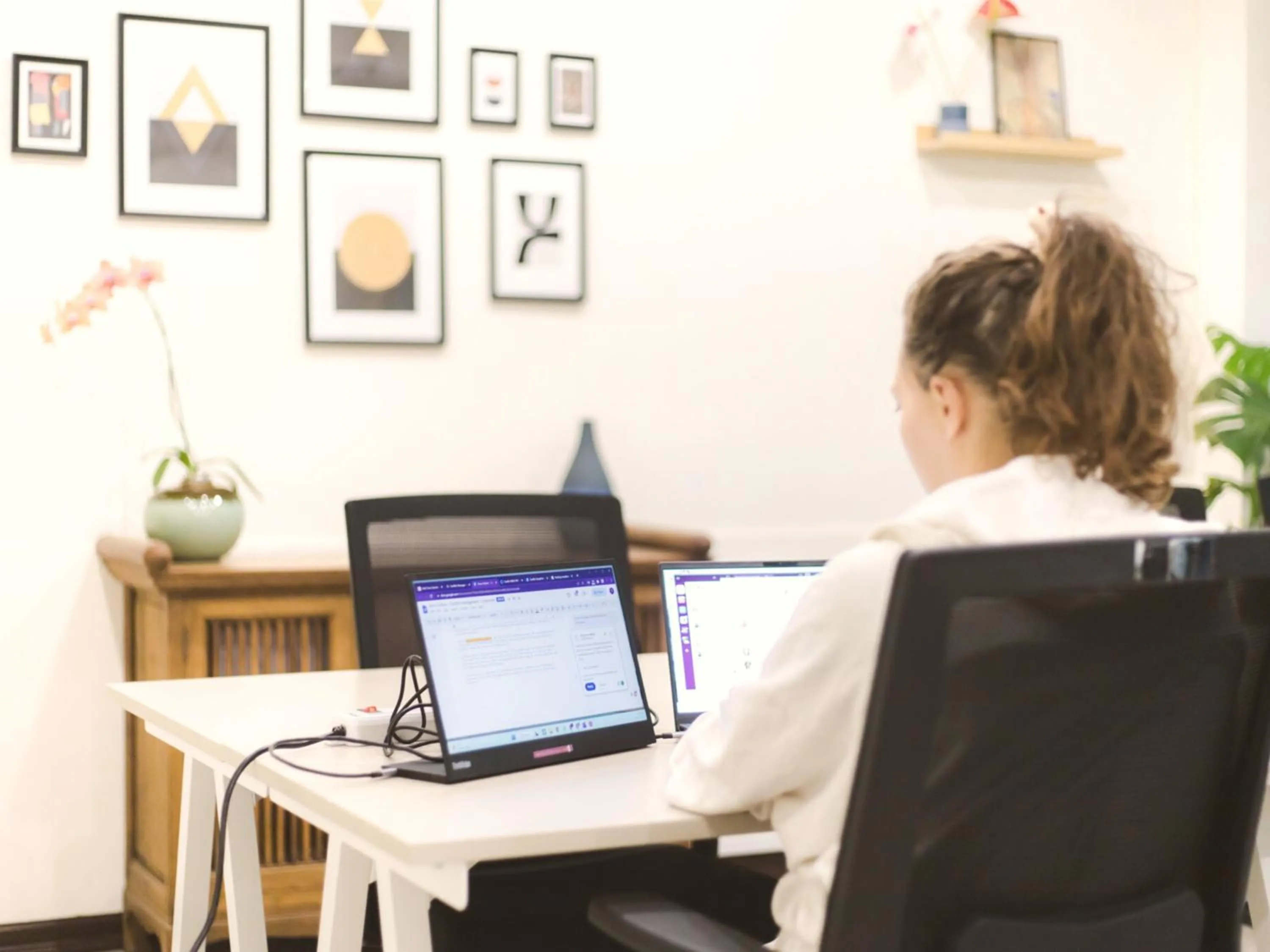 Seating area in The Social Club Coliving and Coworking space
