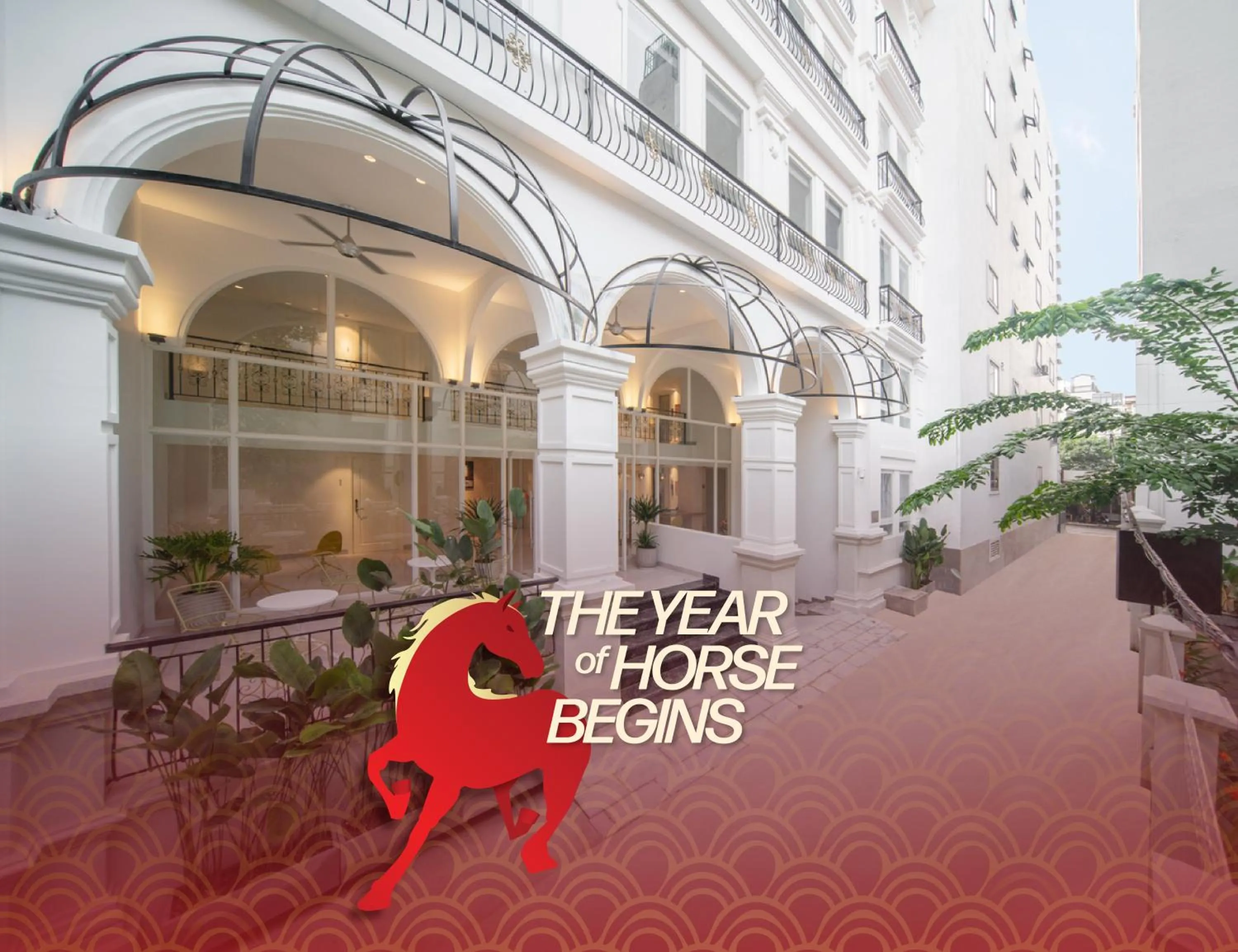 Property building in M Village Living Cửu Long