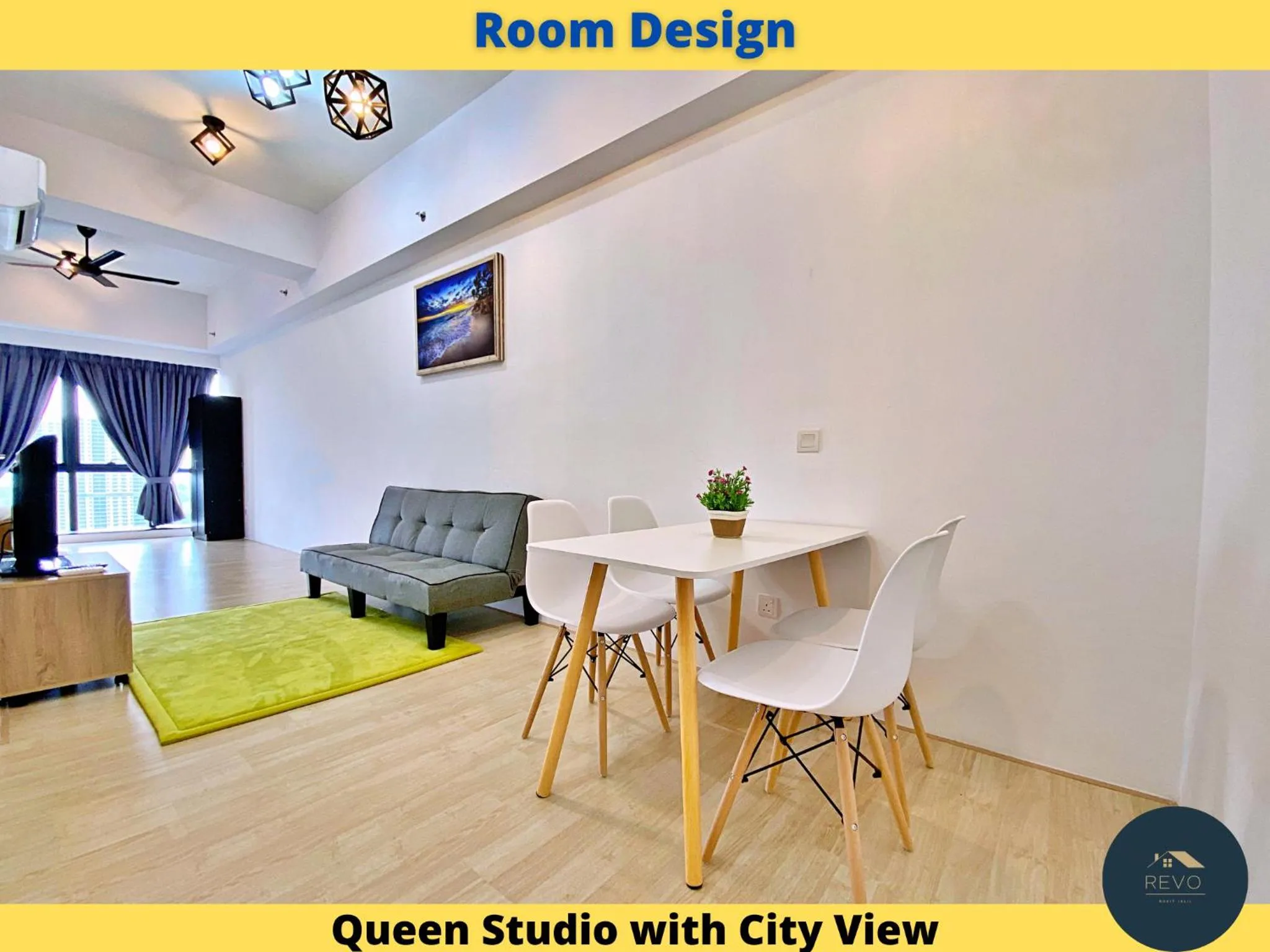 Living room in Aurora Place Pavilion Bukit Jalil by The Cynefin