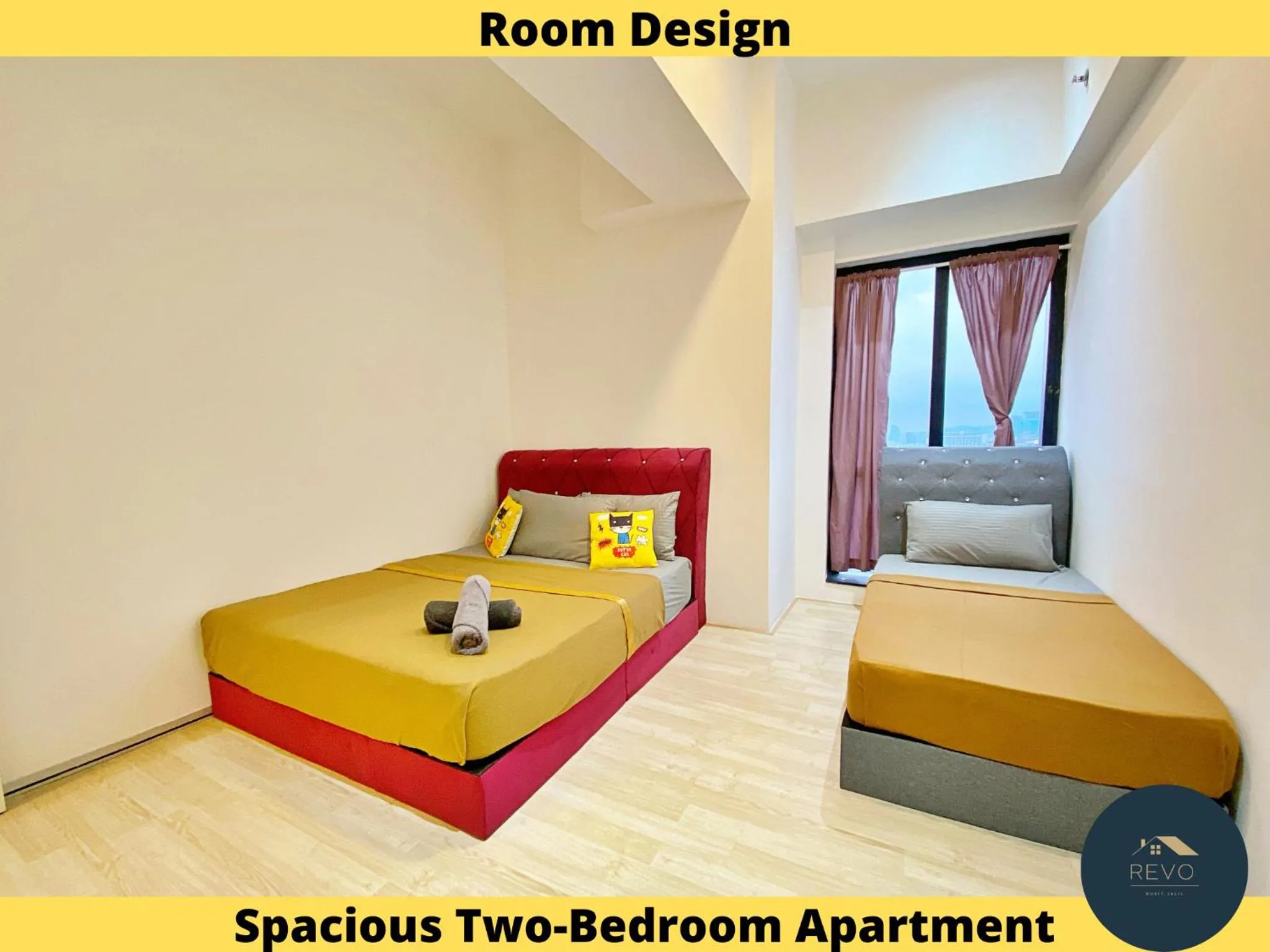 Bed in Aurora Place Pavilion Bukit Jalil by The Cynefin