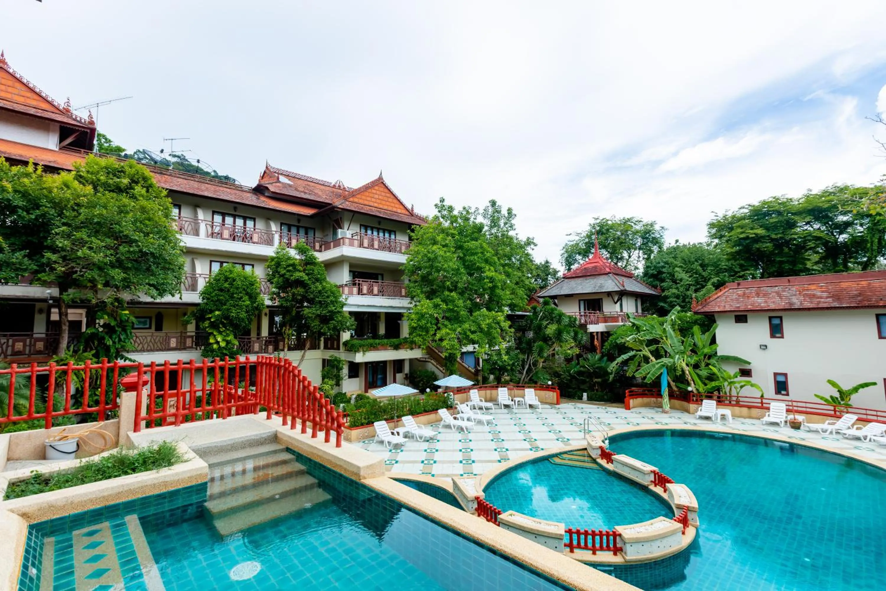 Pool view in Anyavee Aonang Bay