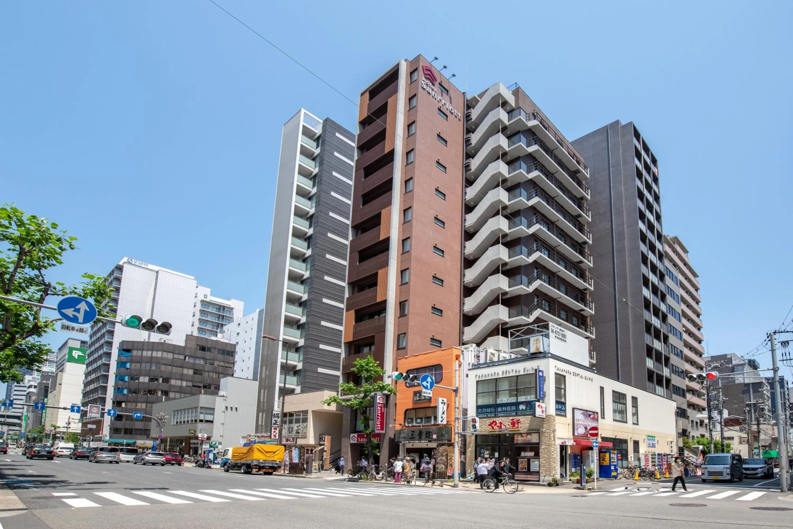 Property building in Hotel Sanrriott Osaka Hommachi