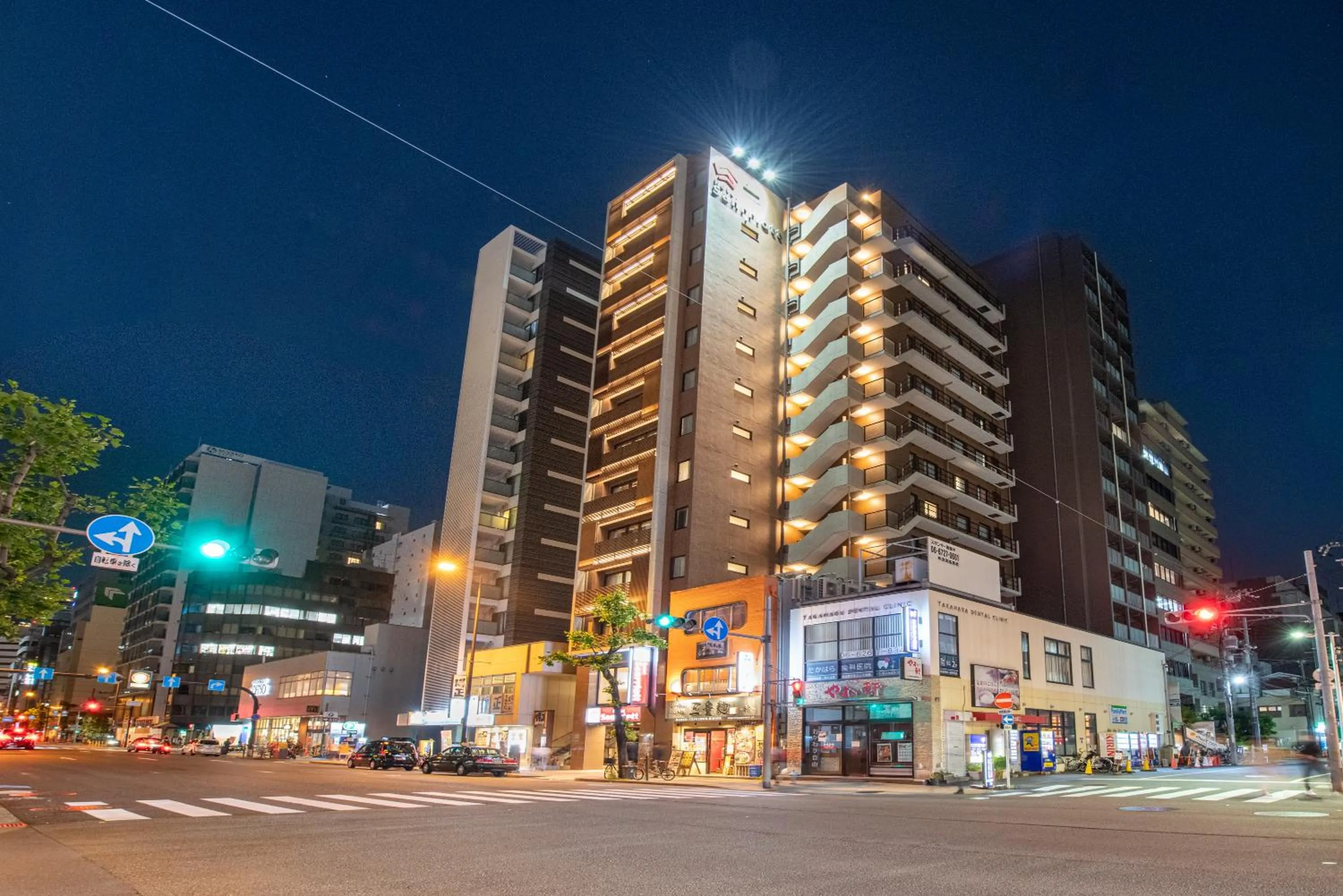 Property building in Hotel Sanrriott Osaka Hommachi