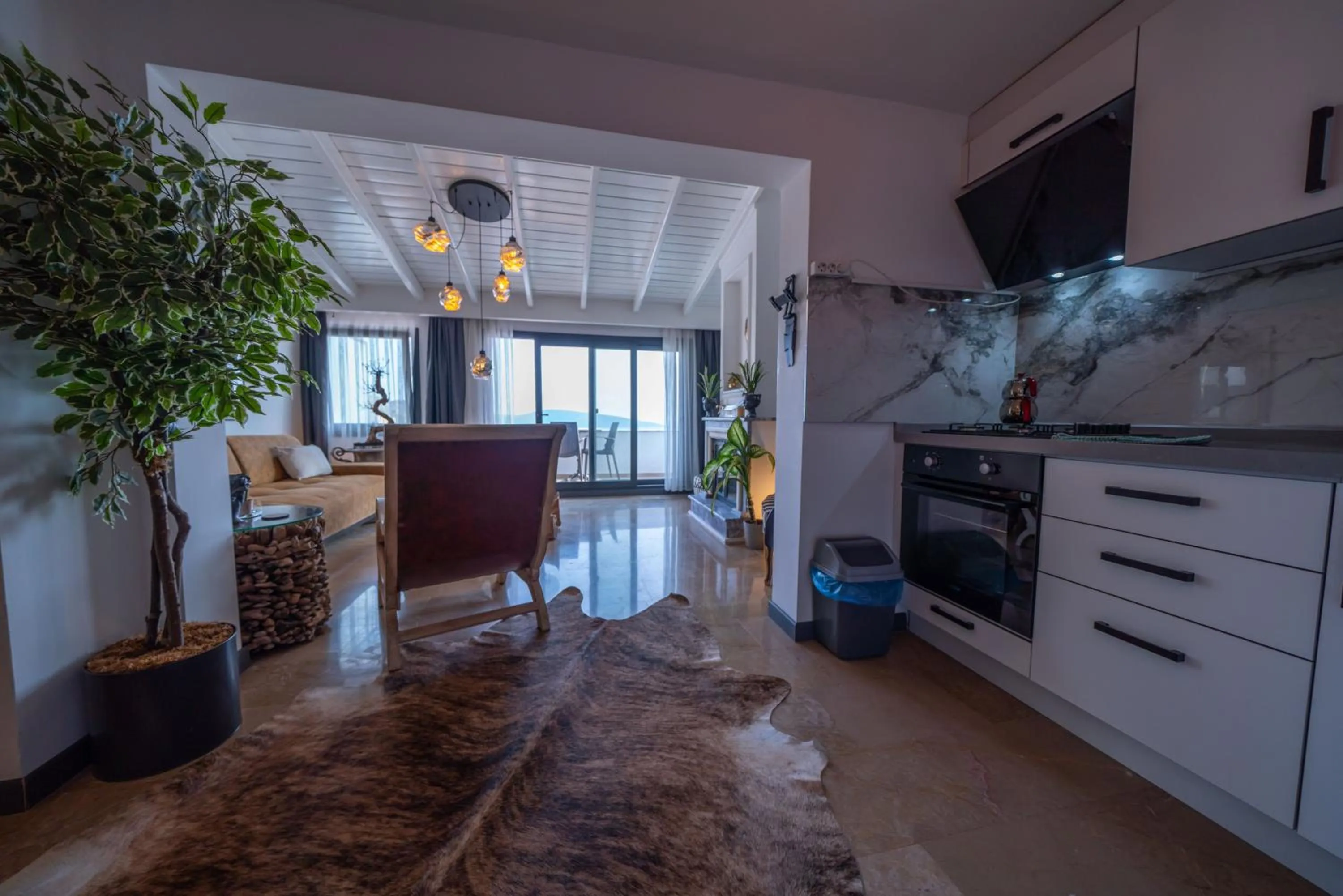 Kitchen or kitchenette in İlya Apart 2