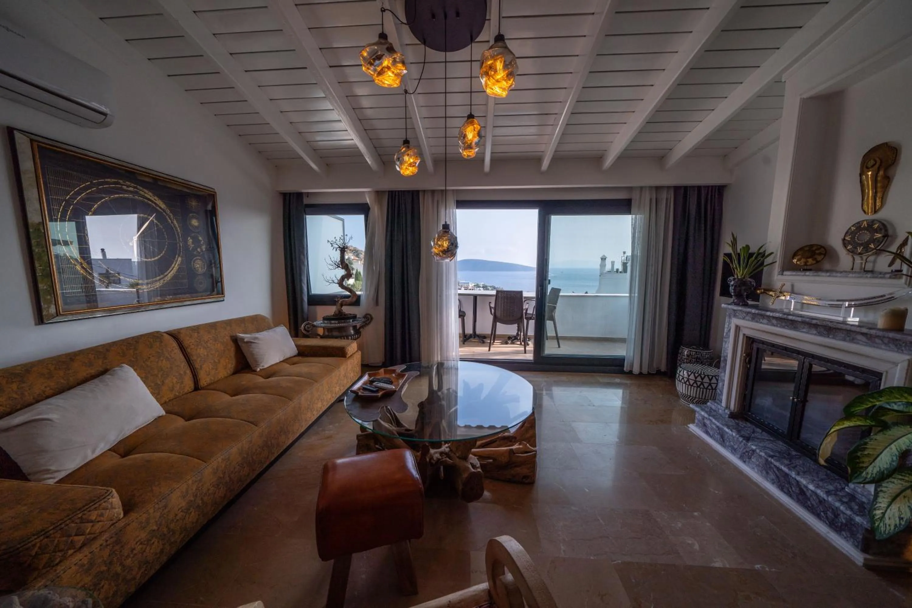 Living room in İlya Apart 2