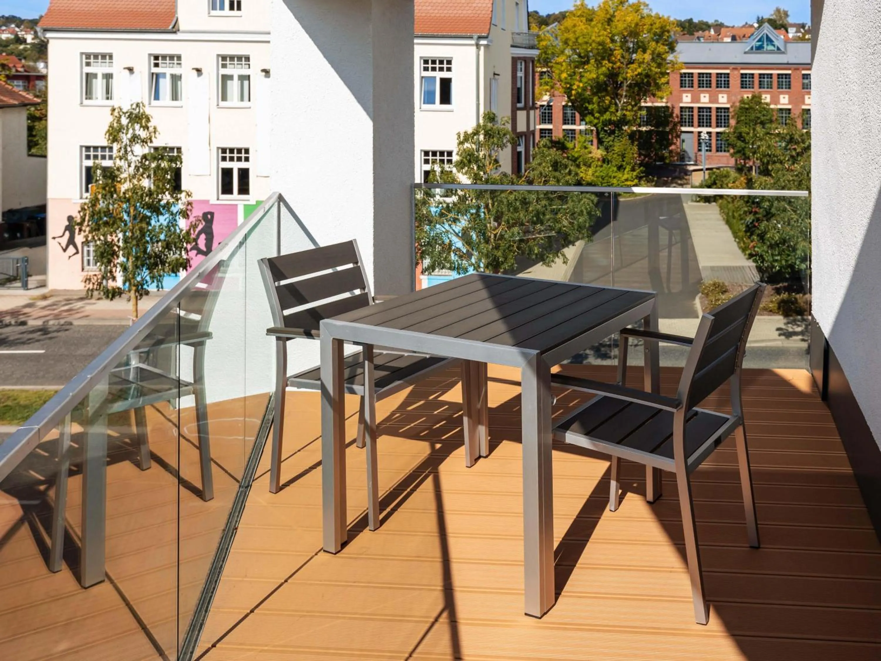 Balcony/Terrace in B&B HOTEL Bad Hersfeld