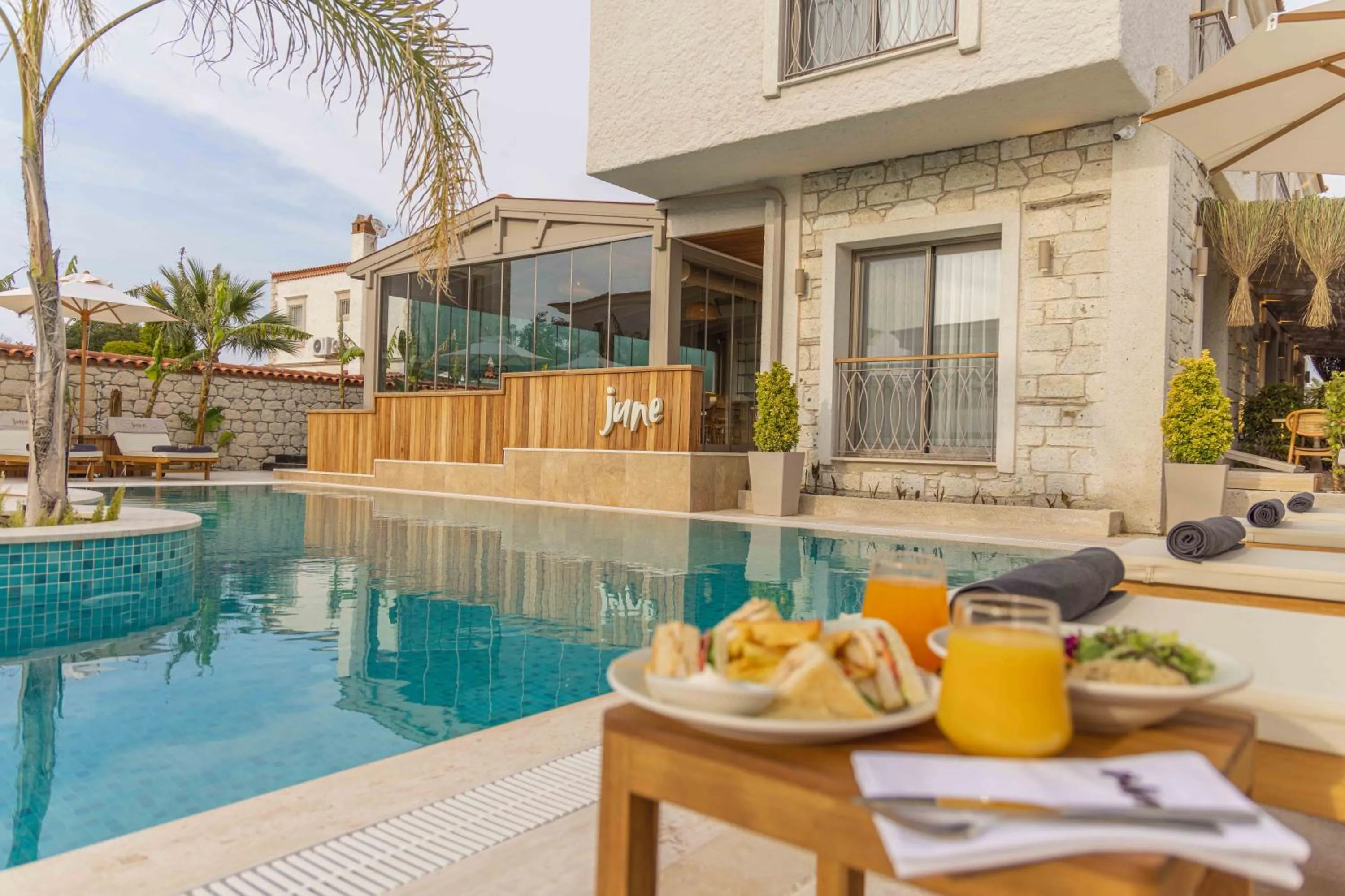 Property building in June Alaçatı Adult Only