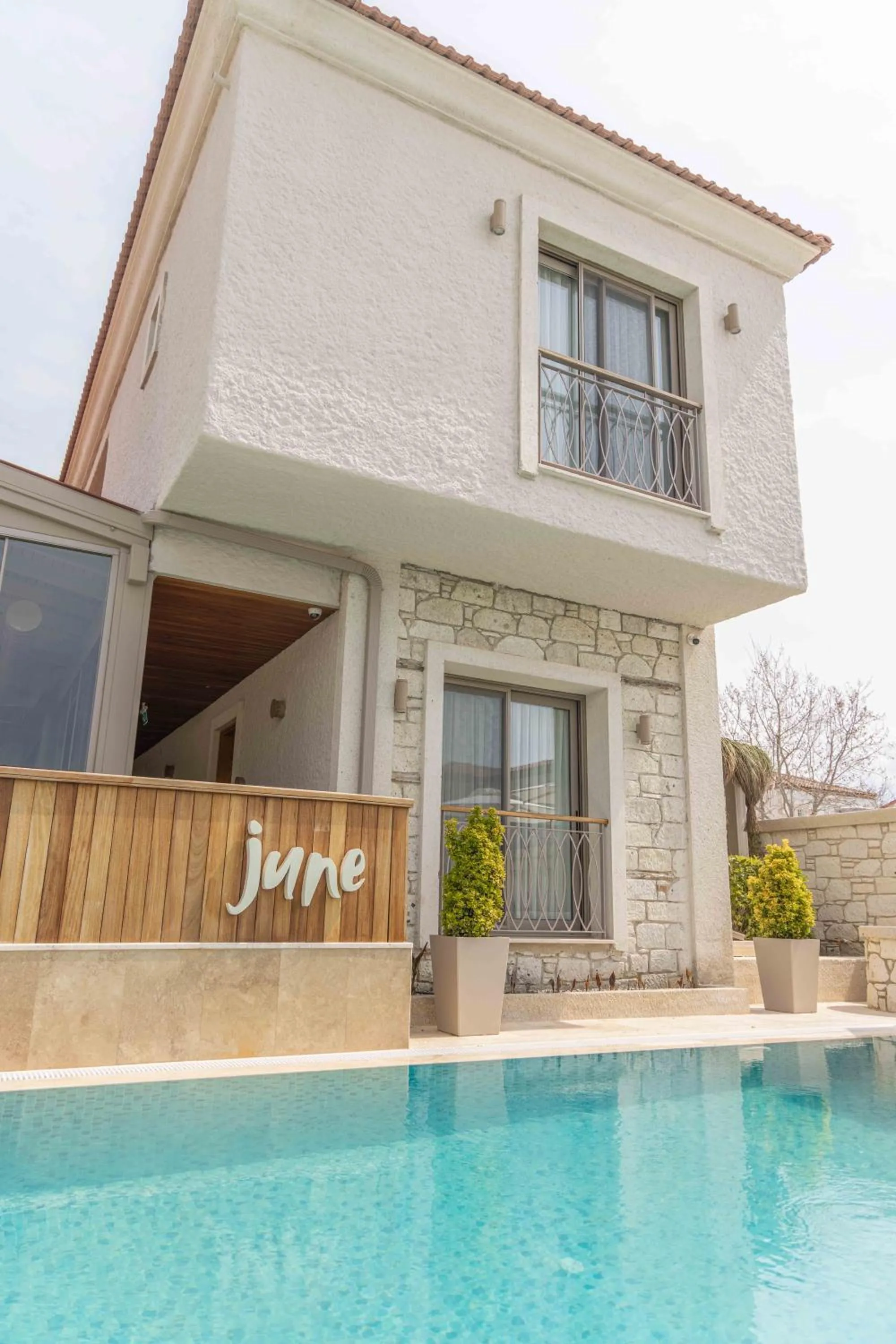 Property building in June Alaçatı Adult Only